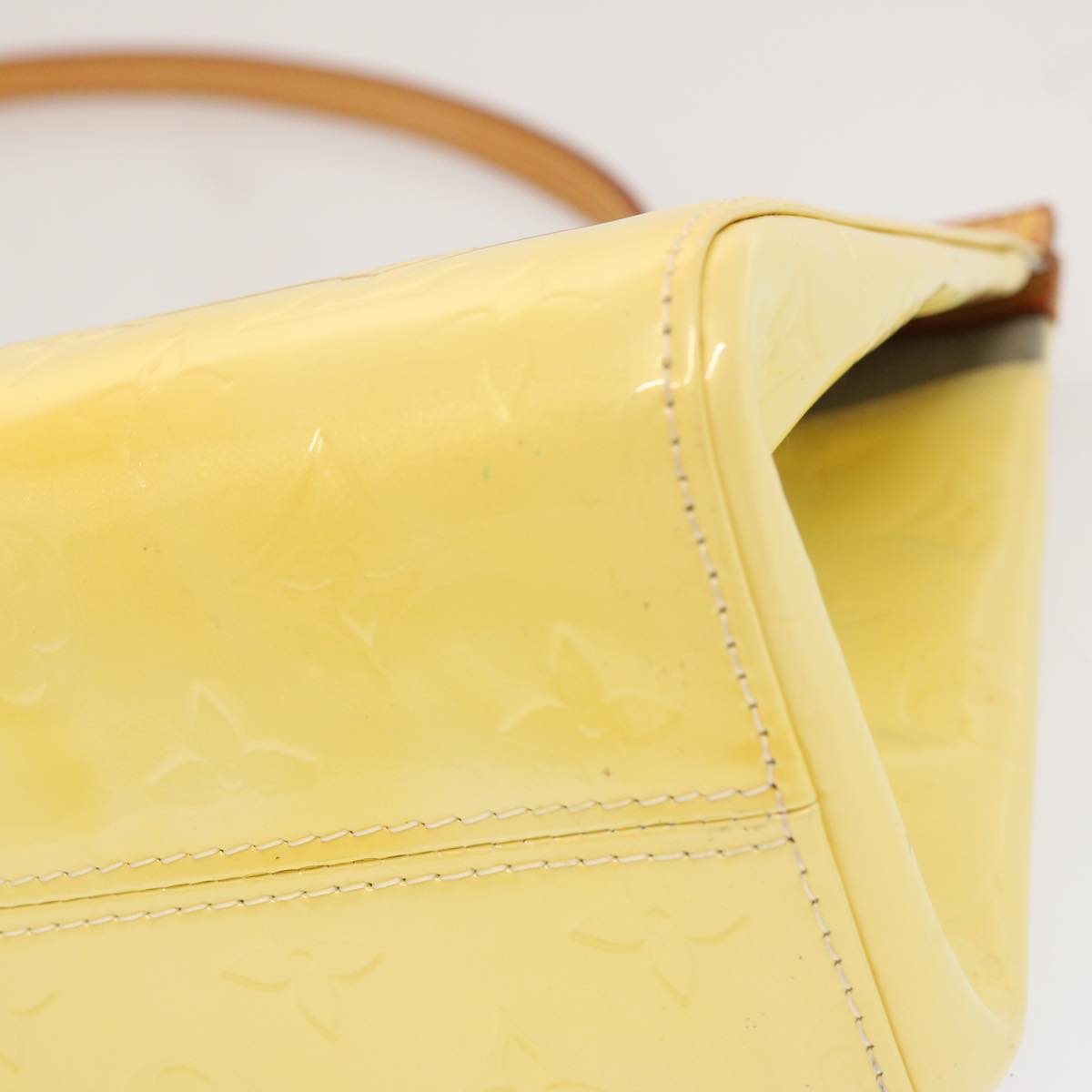 LOUIS VUITTON Monogram Vernis Roxbury Drive Hand Bag Perle M91374 LV 70529