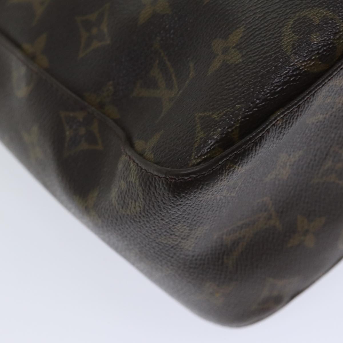 LOUIS VUITTON Monogram Looping GM Shoulder Bag M51145 LV 70534
