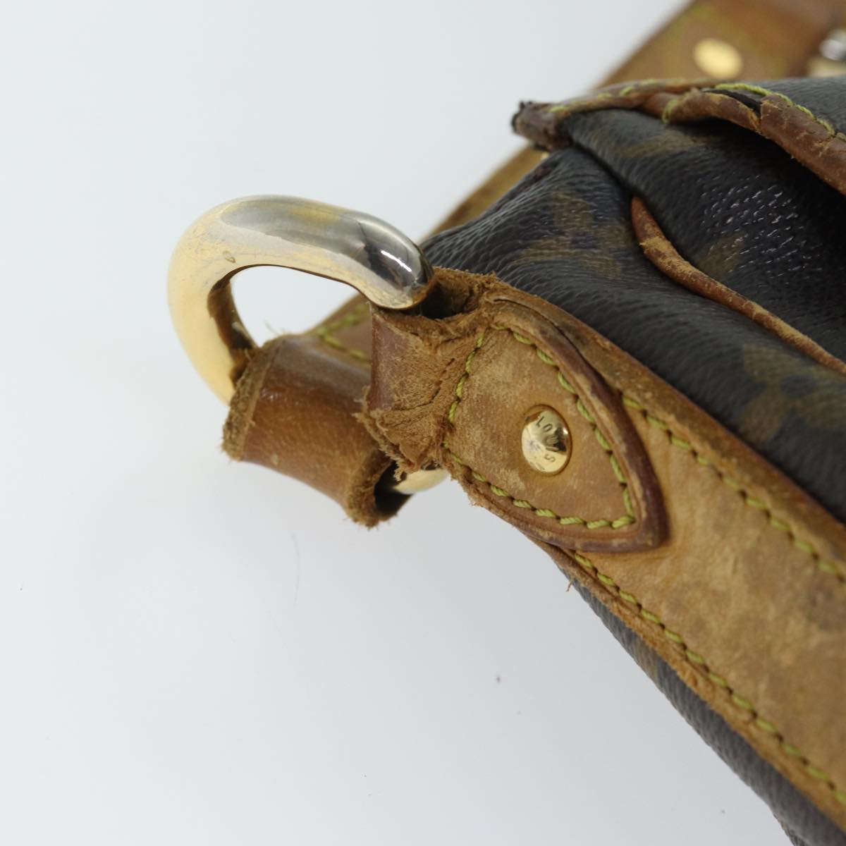 LOUIS VUITTON Monogram Tolum PM Shoulder Bag M40076 LV 70537