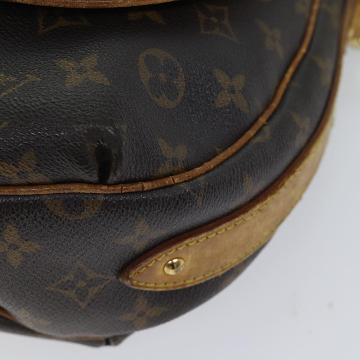 LOUIS VUITTON Monogram Tolum PM Shoulder Bag M40076 LV 70537