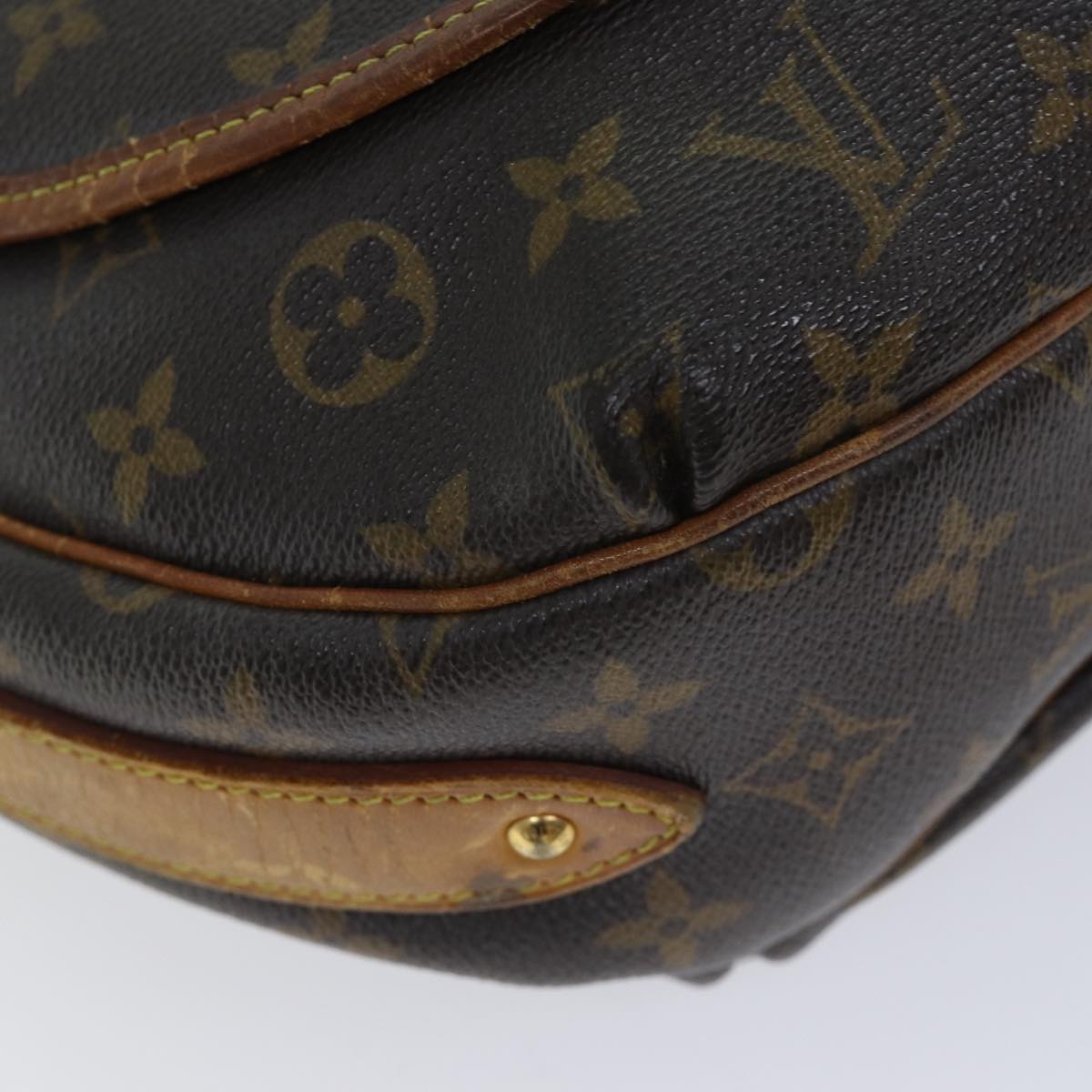 LOUIS VUITTON Monogram Tolum PM Shoulder Bag M40076 LV 70537