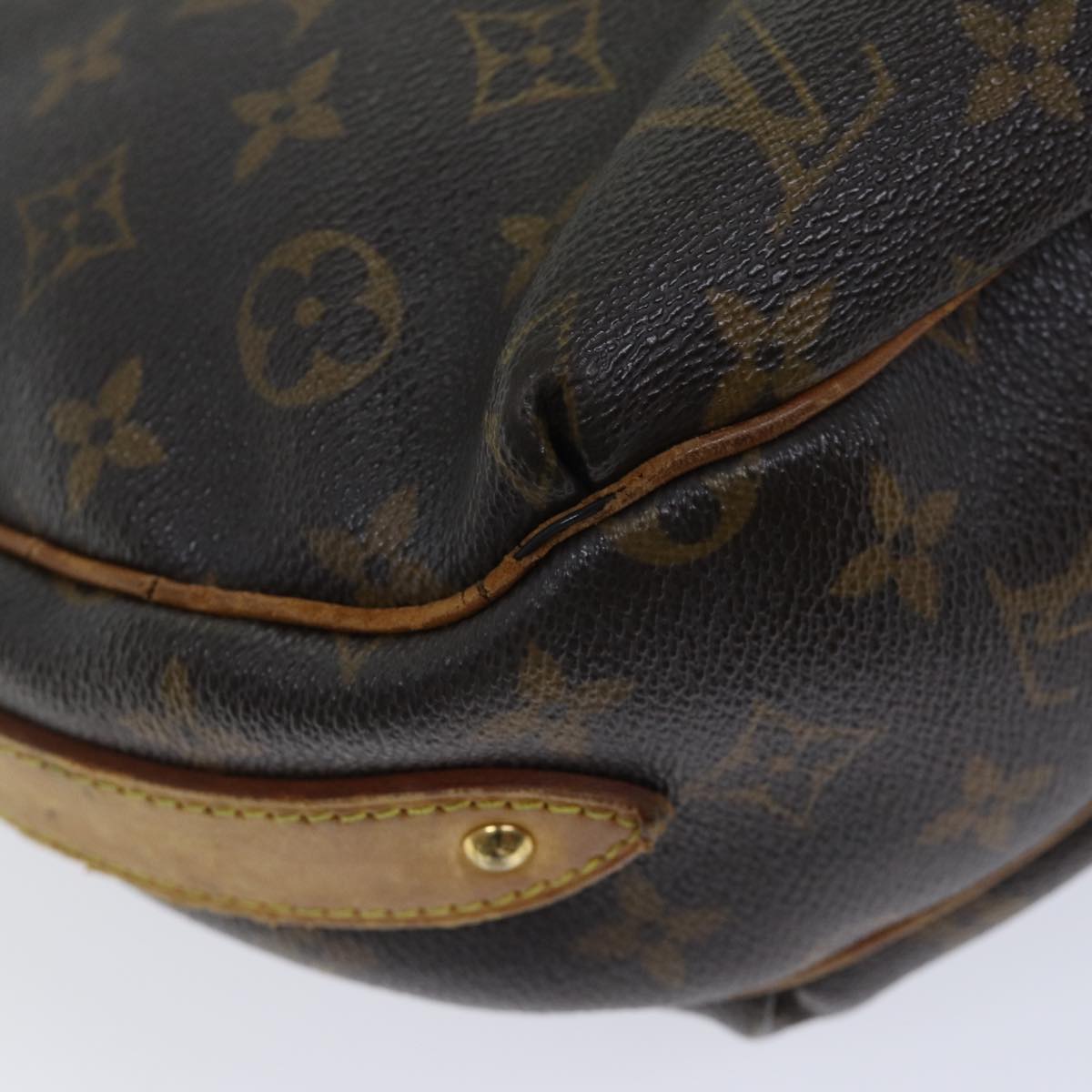 LOUIS VUITTON Monogram Tolum PM Shoulder Bag M40076 LV 70537