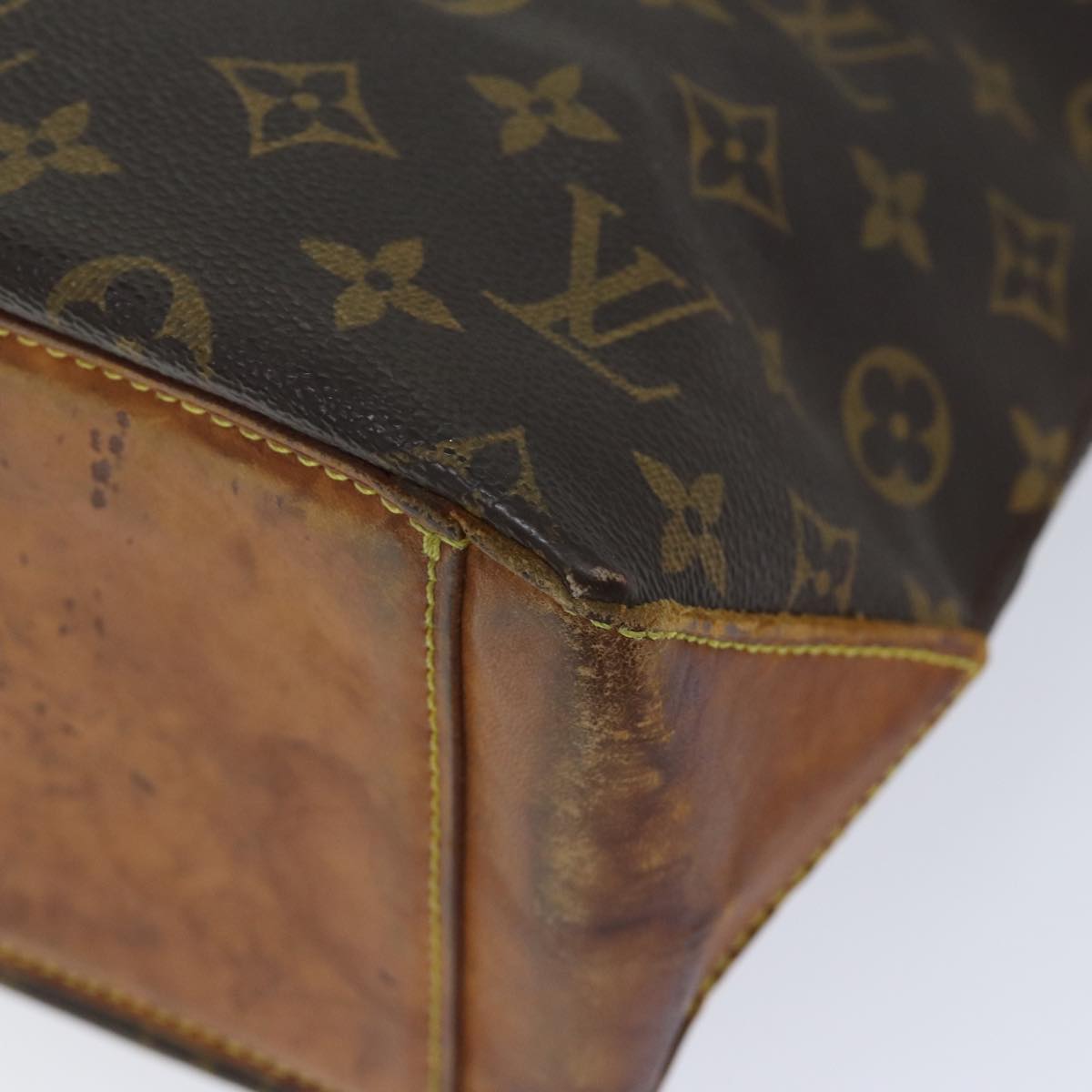 LOUIS VUITTON Monogram Cabas Piano Tote Bag M51148 LV 70539