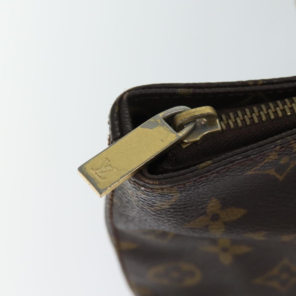 LOUIS VUITTON Monogram Cabas Piano Tote Bag M51148 LV 70539