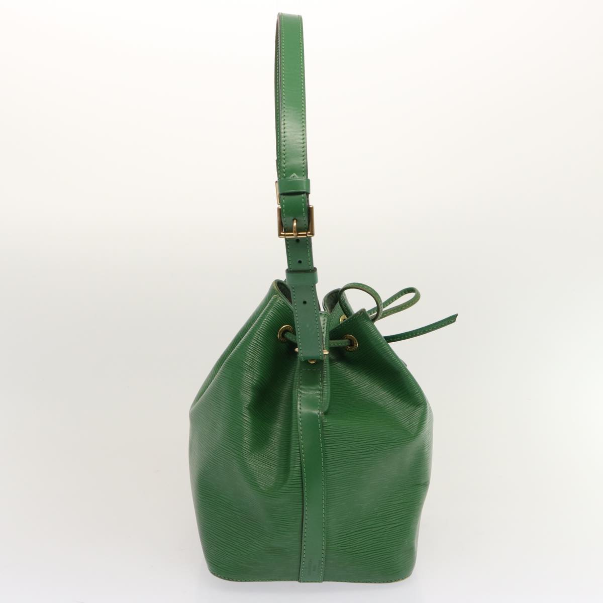 LOUIS VUITTON Epi Petit Noe Shoulder Bag Green M44104 LV 70549