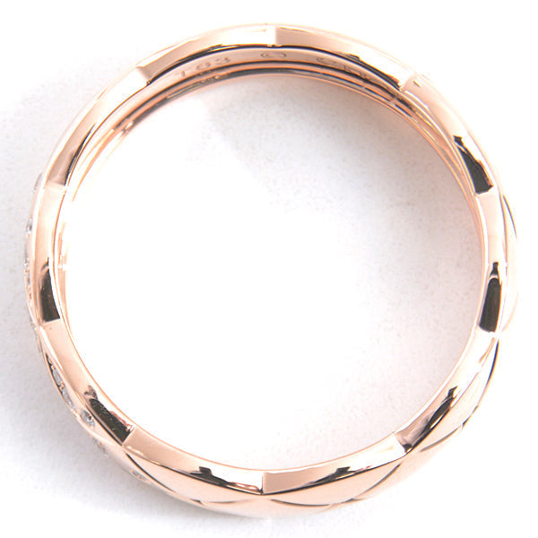 Chanel Coco Crush Medium Diamond Ring 750PG Pink Gold