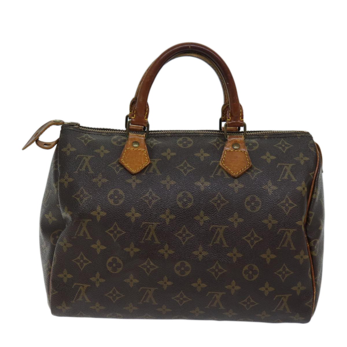 LOUIS VUITTON Monogram Speedy 30 Hand Bag M41526 LV 70556