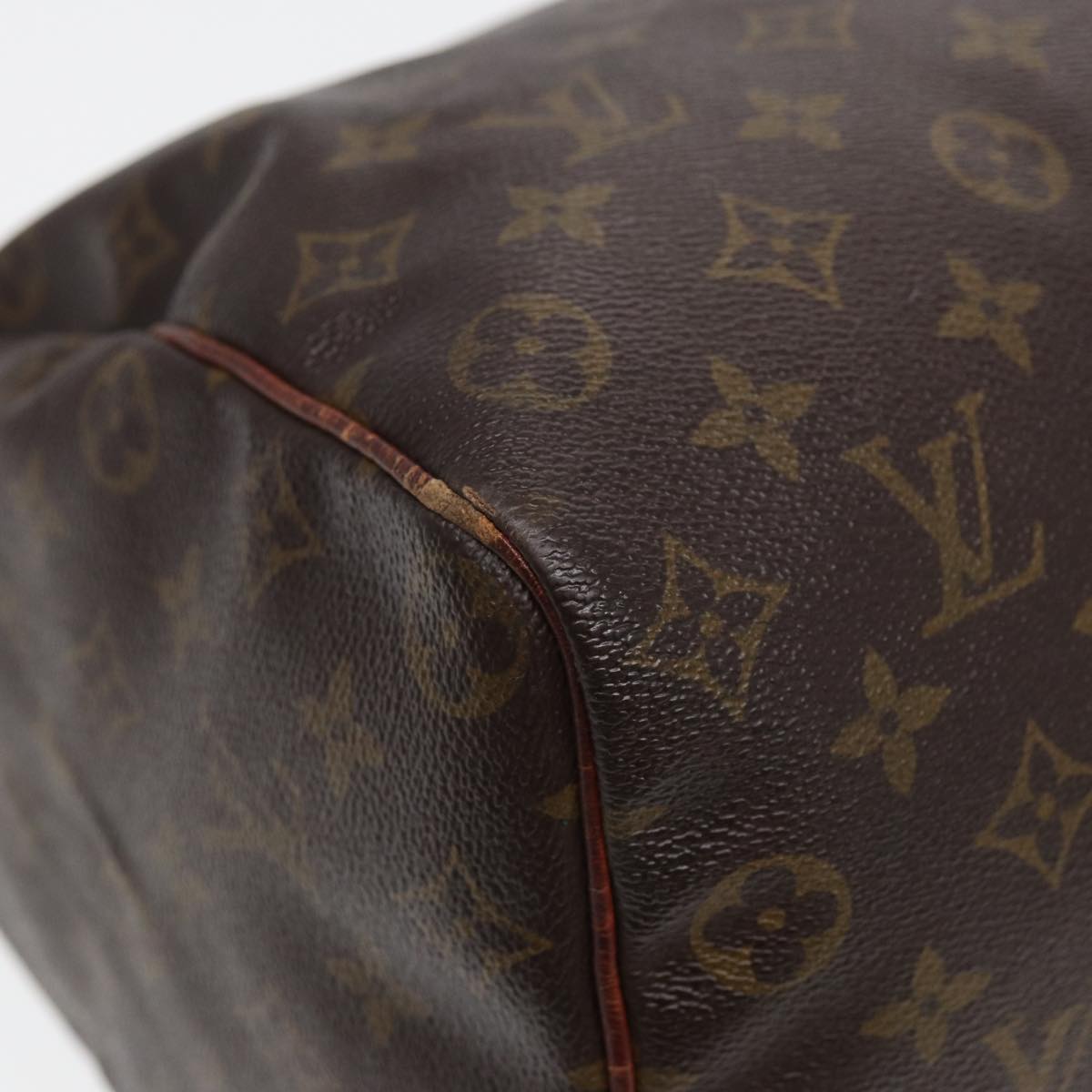 LOUIS VUITTON Monogram Speedy 35 Hand Bag M41524 LV 70559