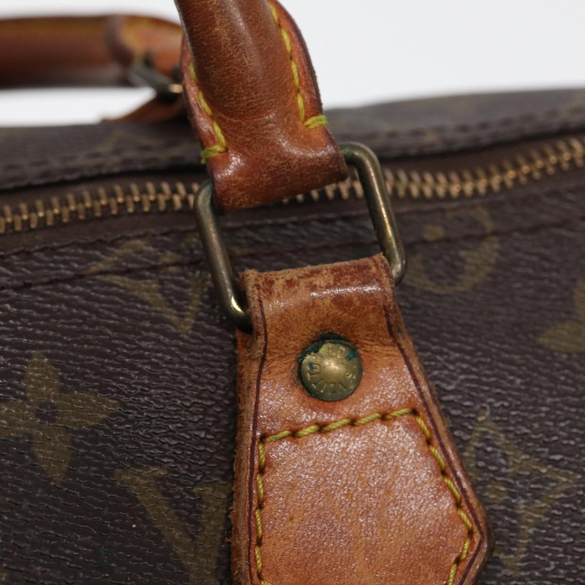 LOUIS VUITTON Monogram Speedy 35 Hand Bag M41524 LV 70559