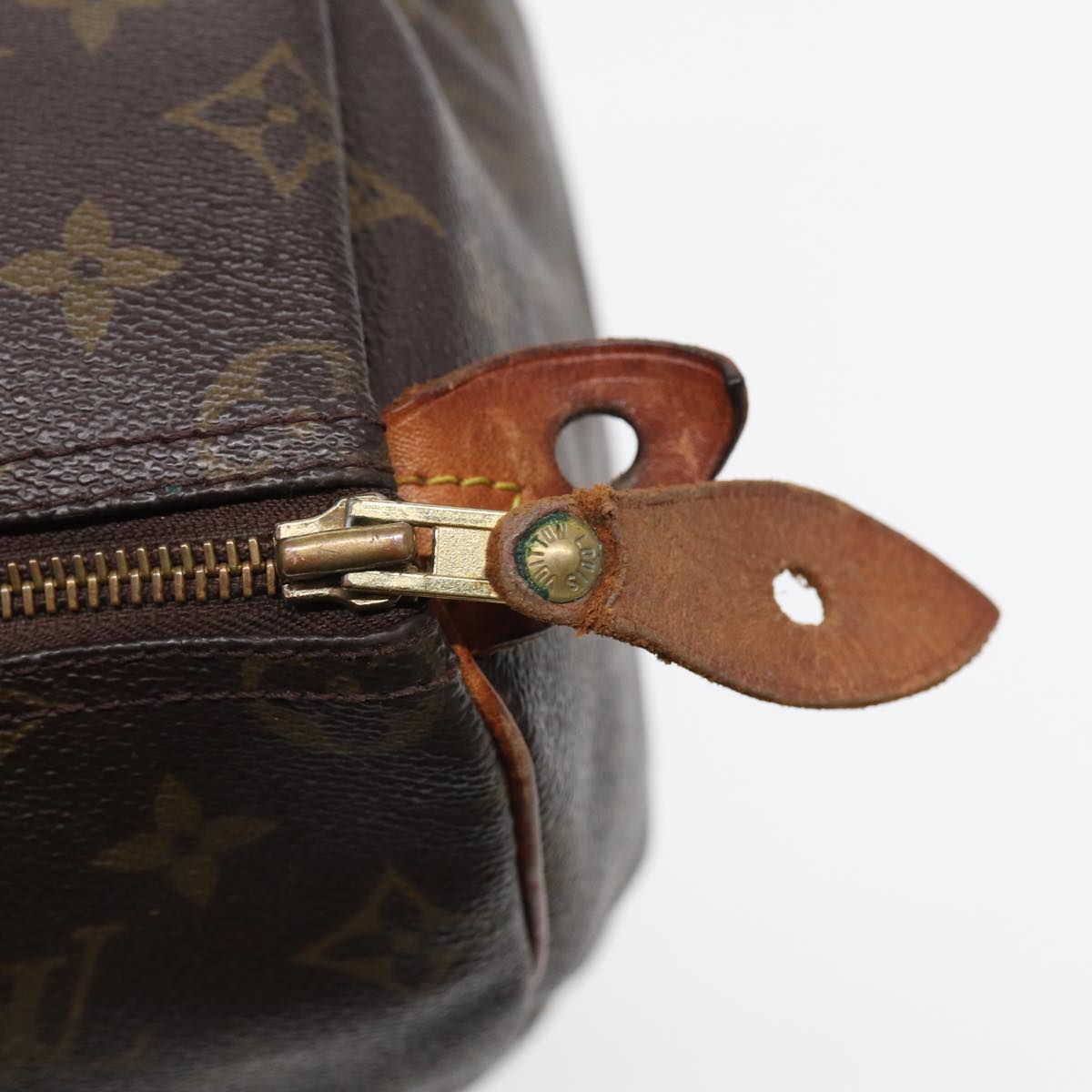 LOUIS VUITTON Monogram Speedy 35 Hand Bag M41524 LV 70559