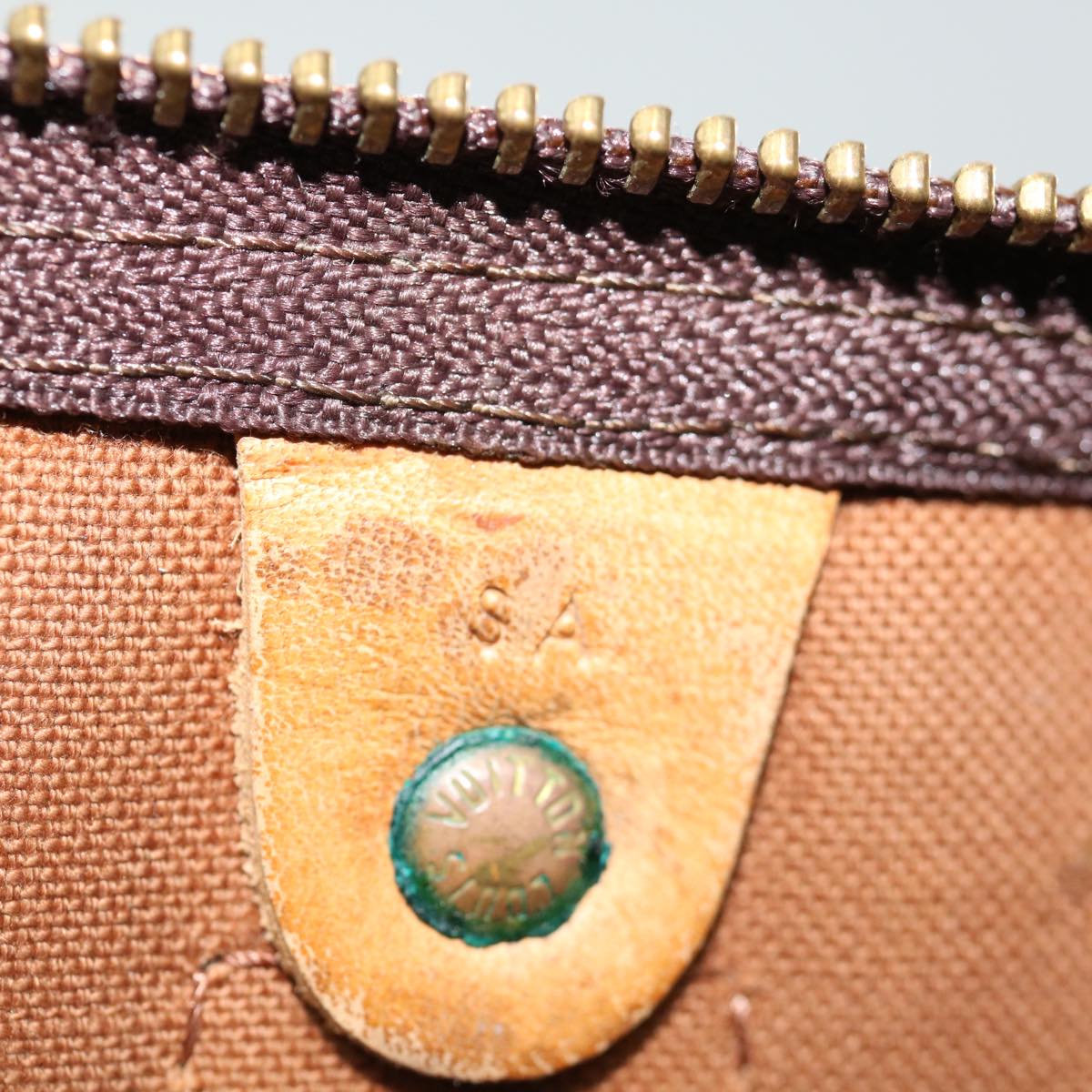 LOUIS VUITTON Monogram Speedy 35 Hand Bag M41524 LV 70560