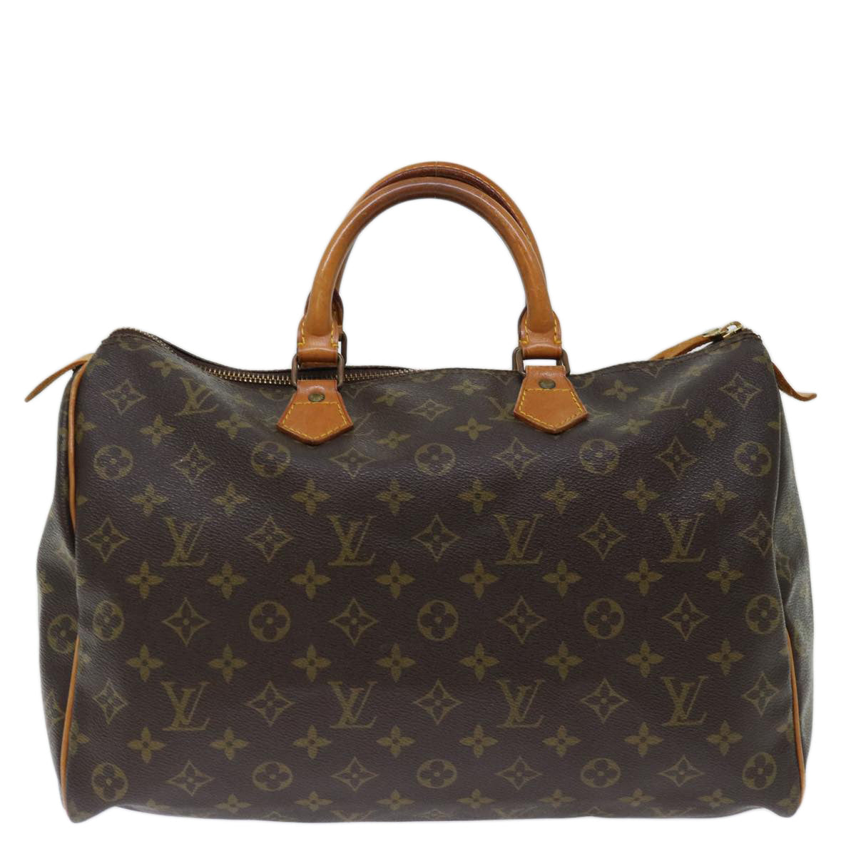 LOUIS VUITTON Monogram Speedy 35 Hand Bag M41524 LV 70560