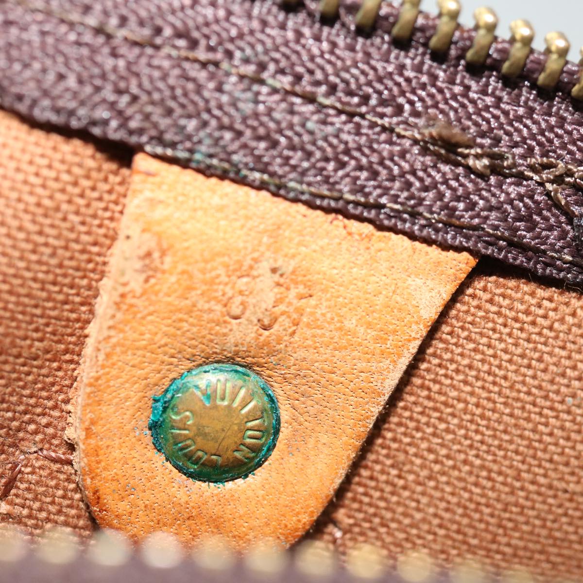 LOUIS VUITTON Monogram Speedy 35 Hand Bag M41524 LV 70560