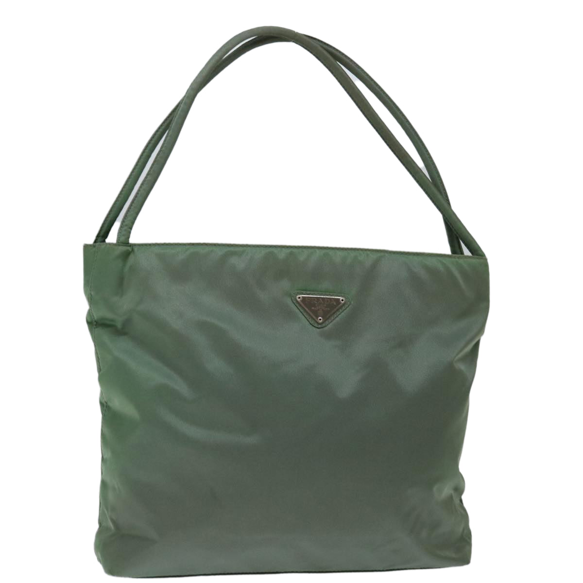 Luxury PradaHand Bag Nylon Khaki 70592