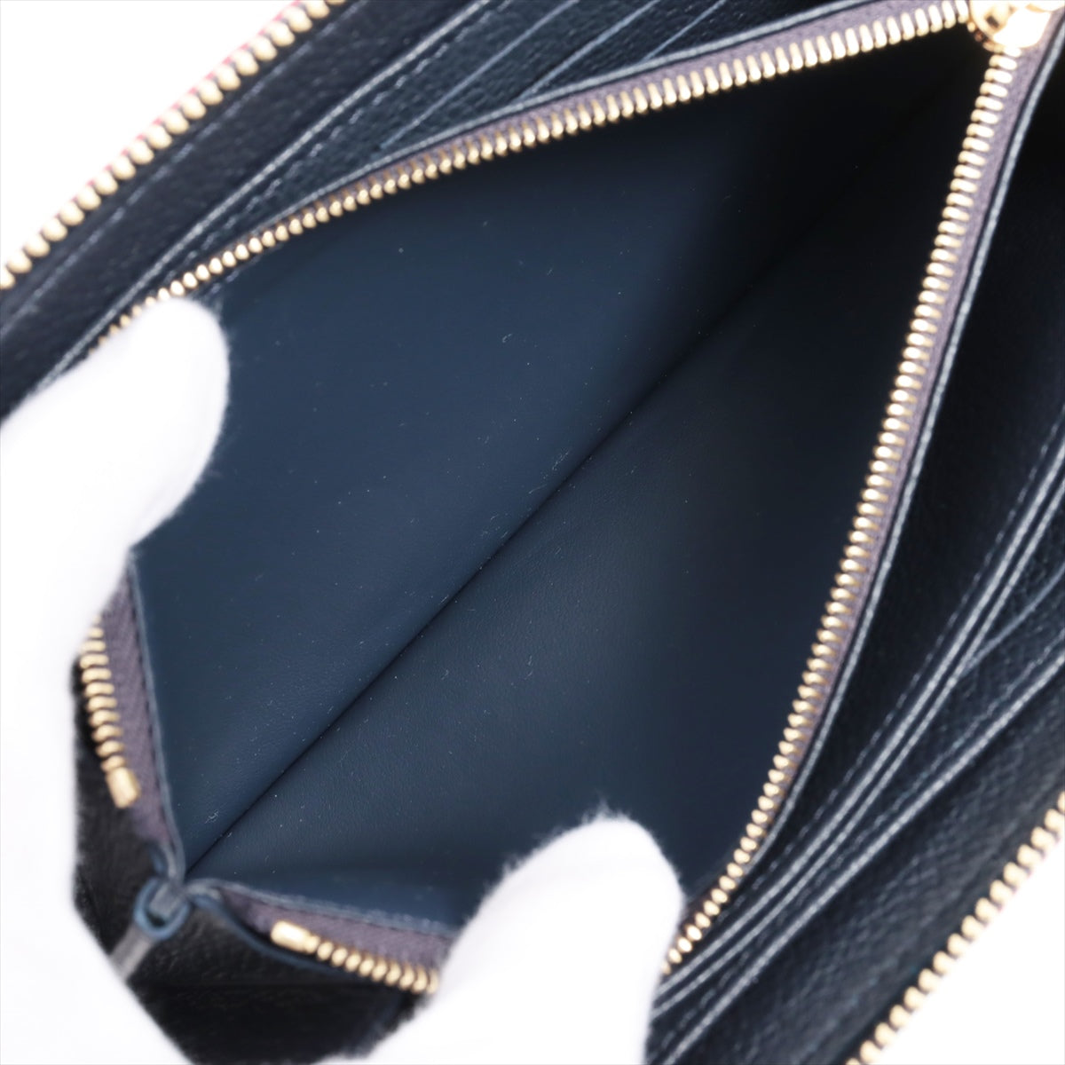 Louis Vuitton Implant  Wallet M62121 Marine Round Jeep Wallet