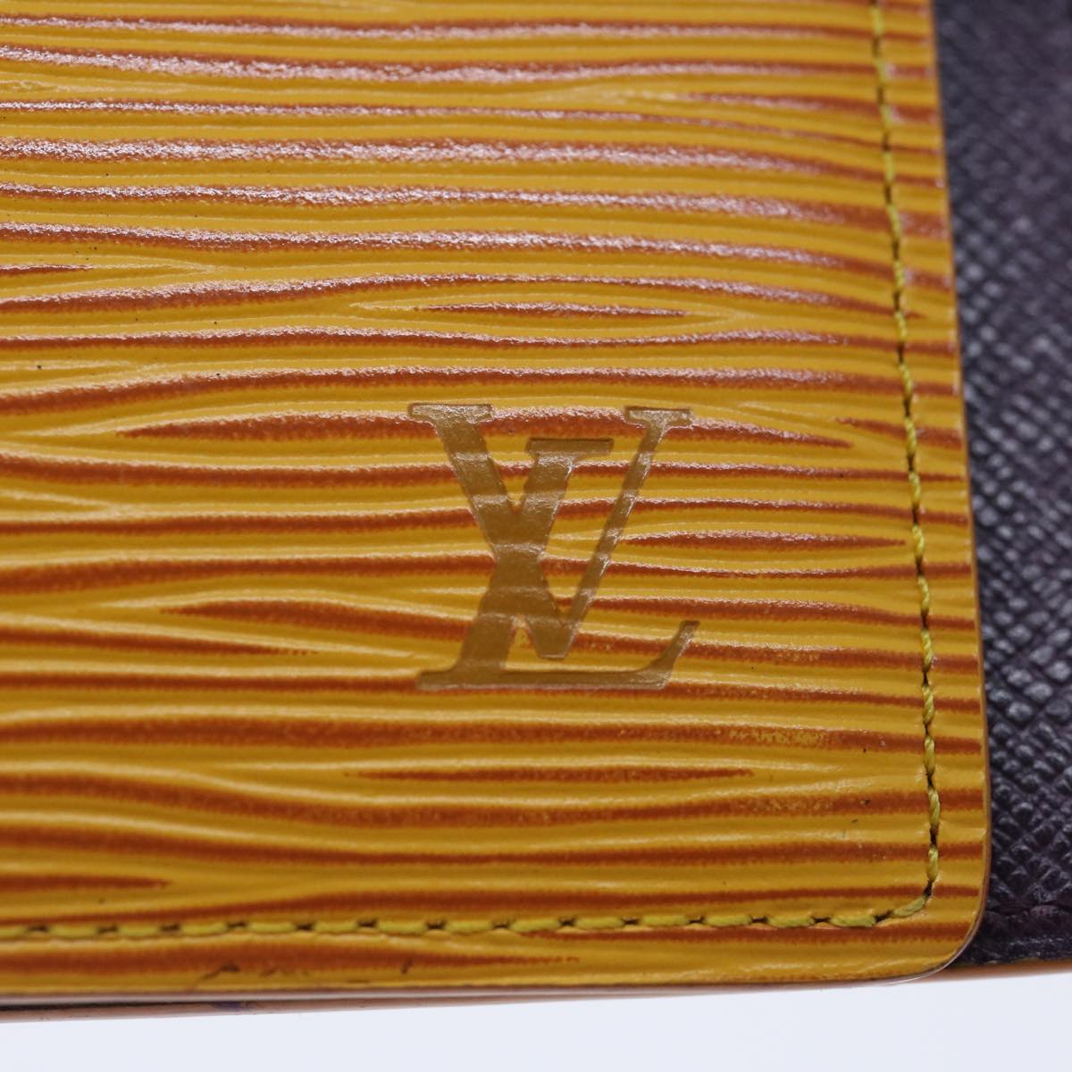LOUIS VUITTON Epi Agenda PM Day Planner Cover Yellow R20059 LV 70686