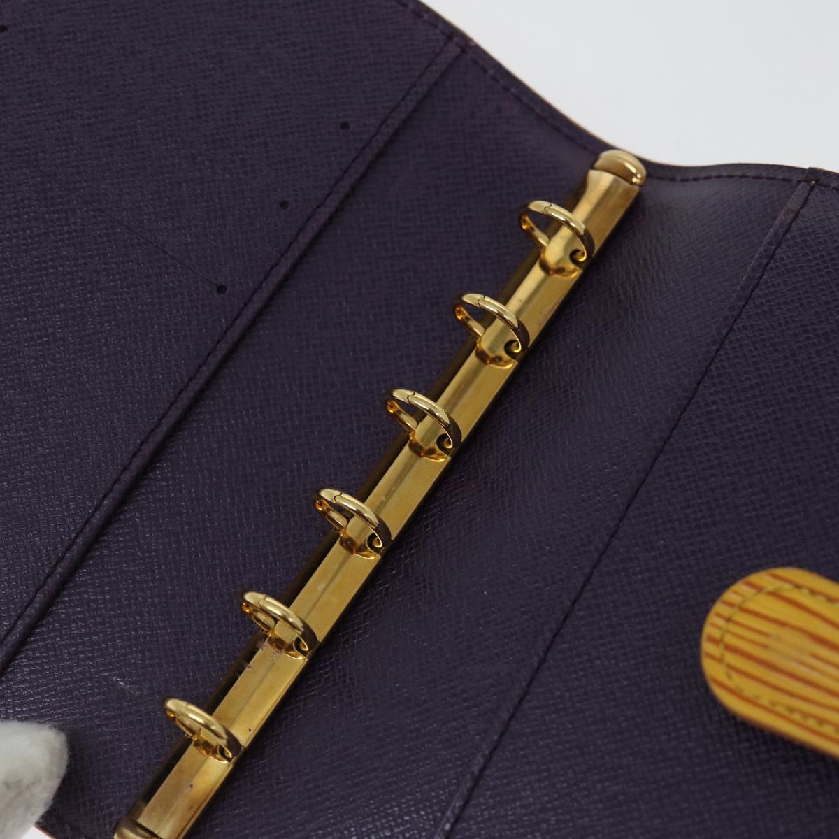 LOUIS VUITTON Epi Agenda PM Day Planner Cover Yellow R20059 LV 70686