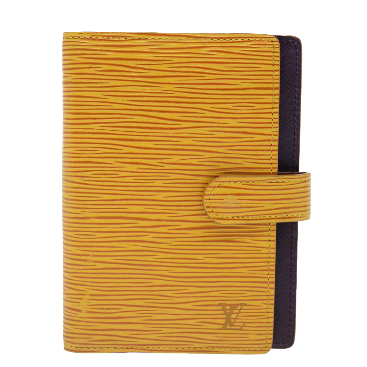 LOUIS VUITTON Epi Agenda PM Day Planner Cover Yellow R20059 LV 70686
