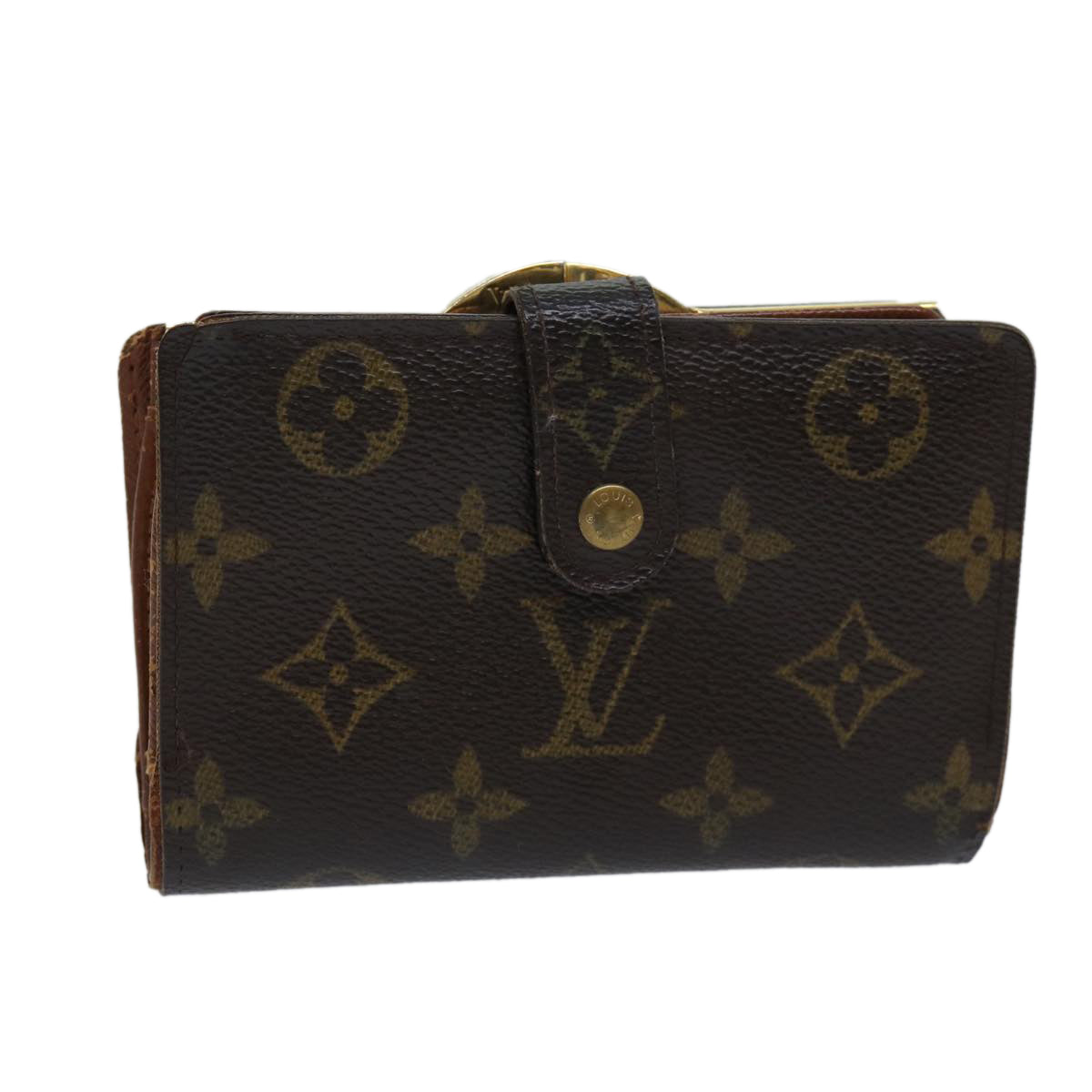 LOUIS VUITTON Monogram Porte Monnaie Billets Viennois Wallet M61663 70688