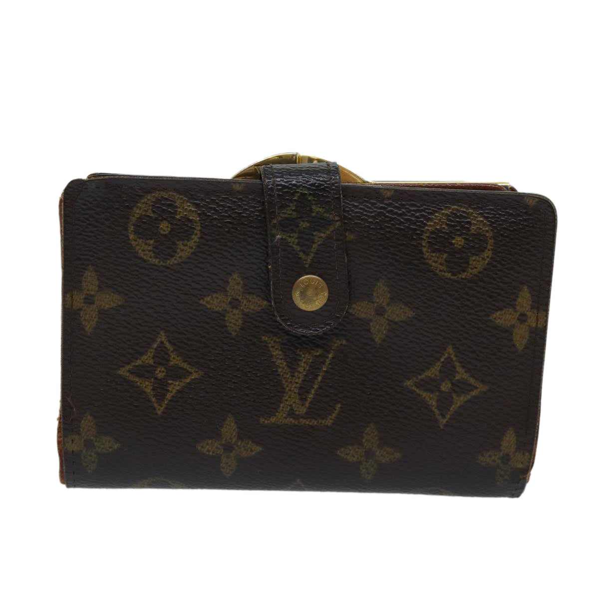 LOUIS VUITTON Monogram Porte Monnaie Billets Viennois Wallet M61663 70688