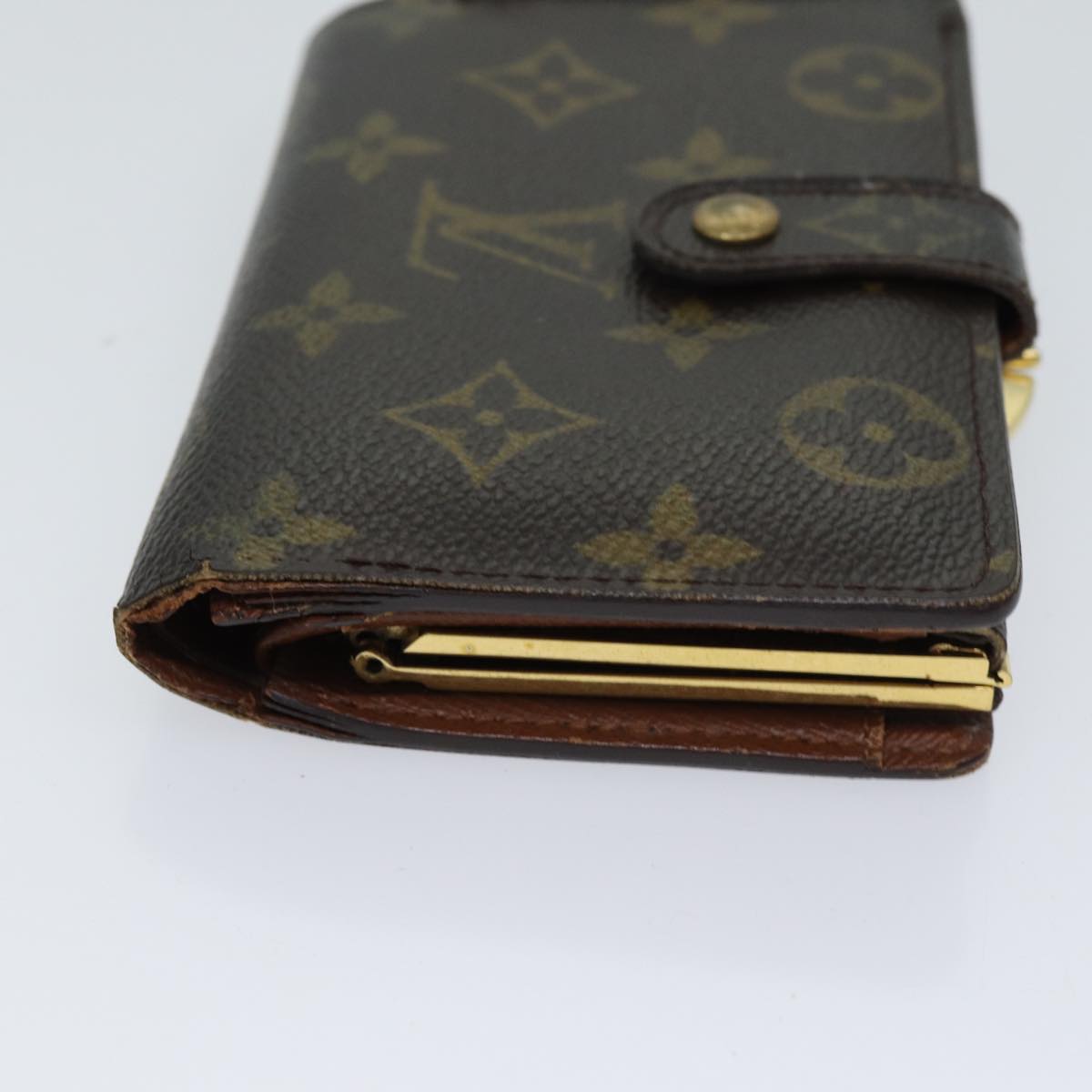 LOUIS VUITTON Monogram Porte Monnaie Billets Viennois Wallet M61663 70688