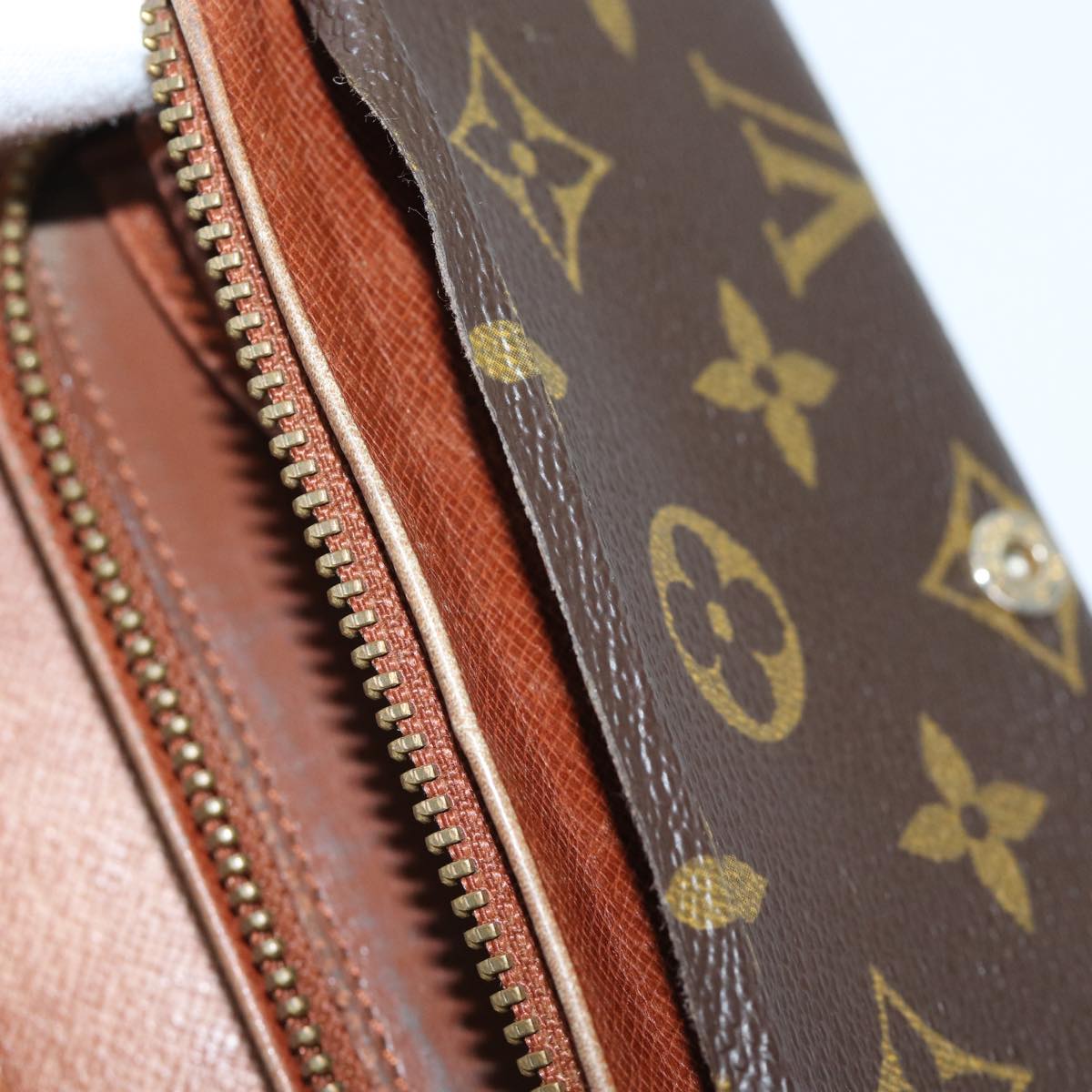 LOUIS VUITTON Monogram Portefeuille Tresol Wallet M61736 LV 70689