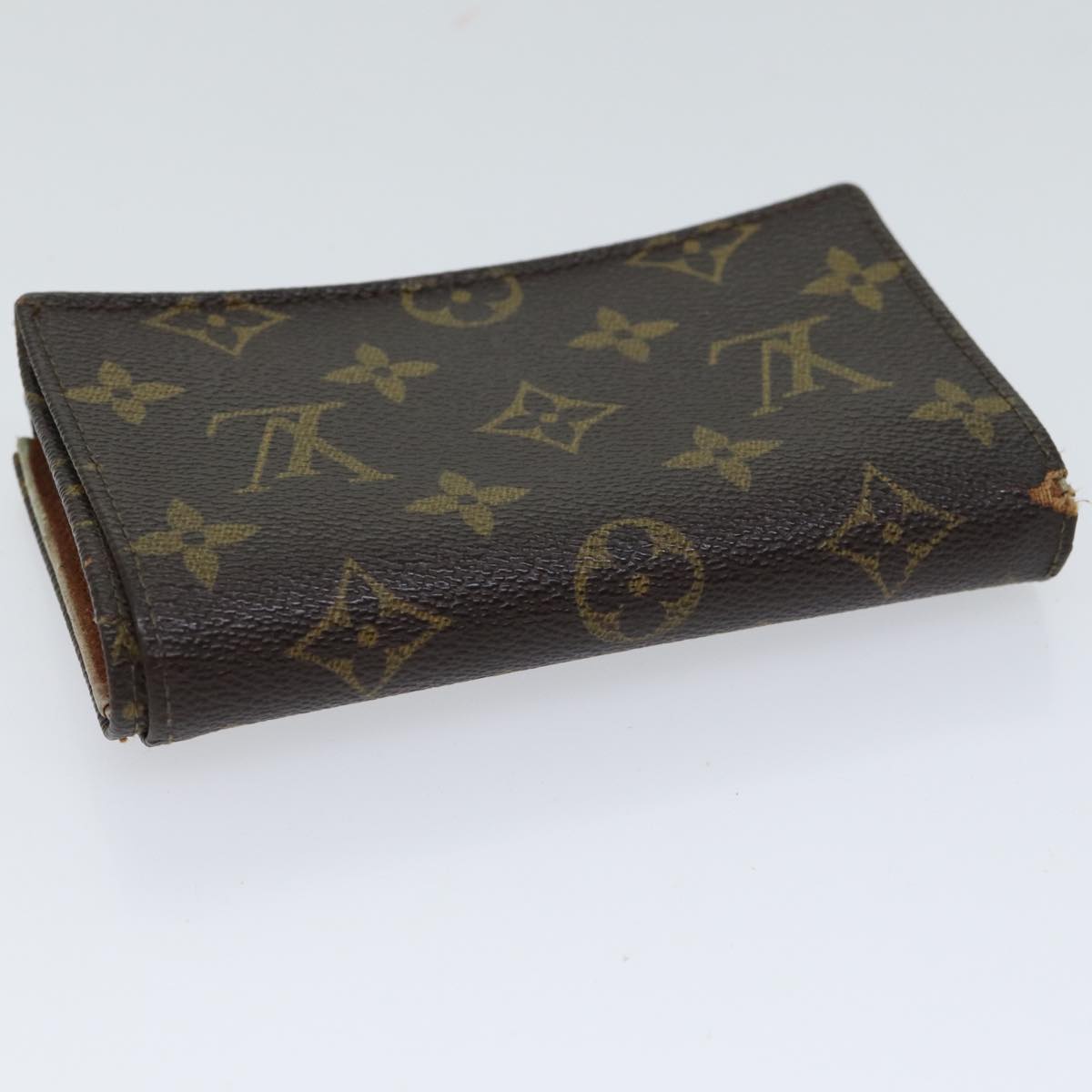 LOUIS VUITTON Monogram Portefeuille Tresol Wallet M61736 LV 70689