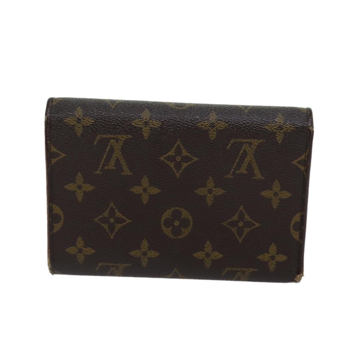 LOUIS VUITTON Monogram Porte Tresor Etui Papie Wallet M61202 LV 70690