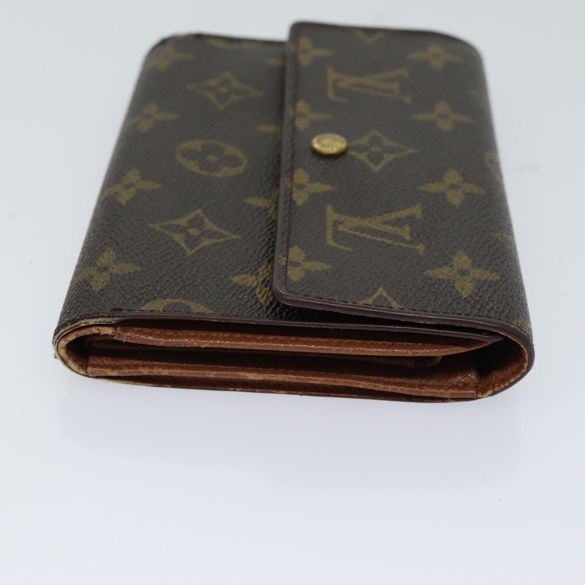 LOUIS VUITTON Monogram Porte Tresor Etui Papie Wallet M61202 LV 70690
