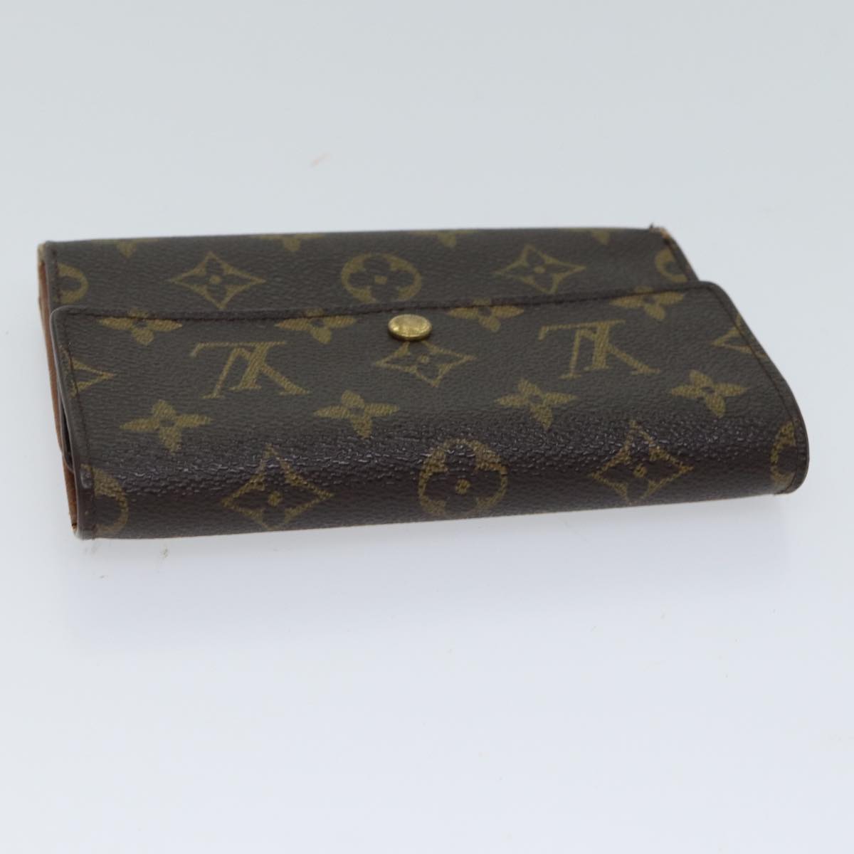 LOUIS VUITTON Monogram Porte Tresor Etui Papie Wallet M61202 LV 70690