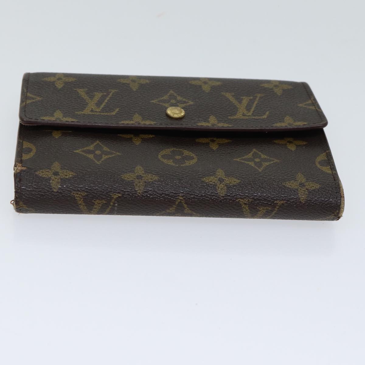 LOUIS VUITTON Monogram Porte Tresor Etui Papie Wallet M61202 LV 70690