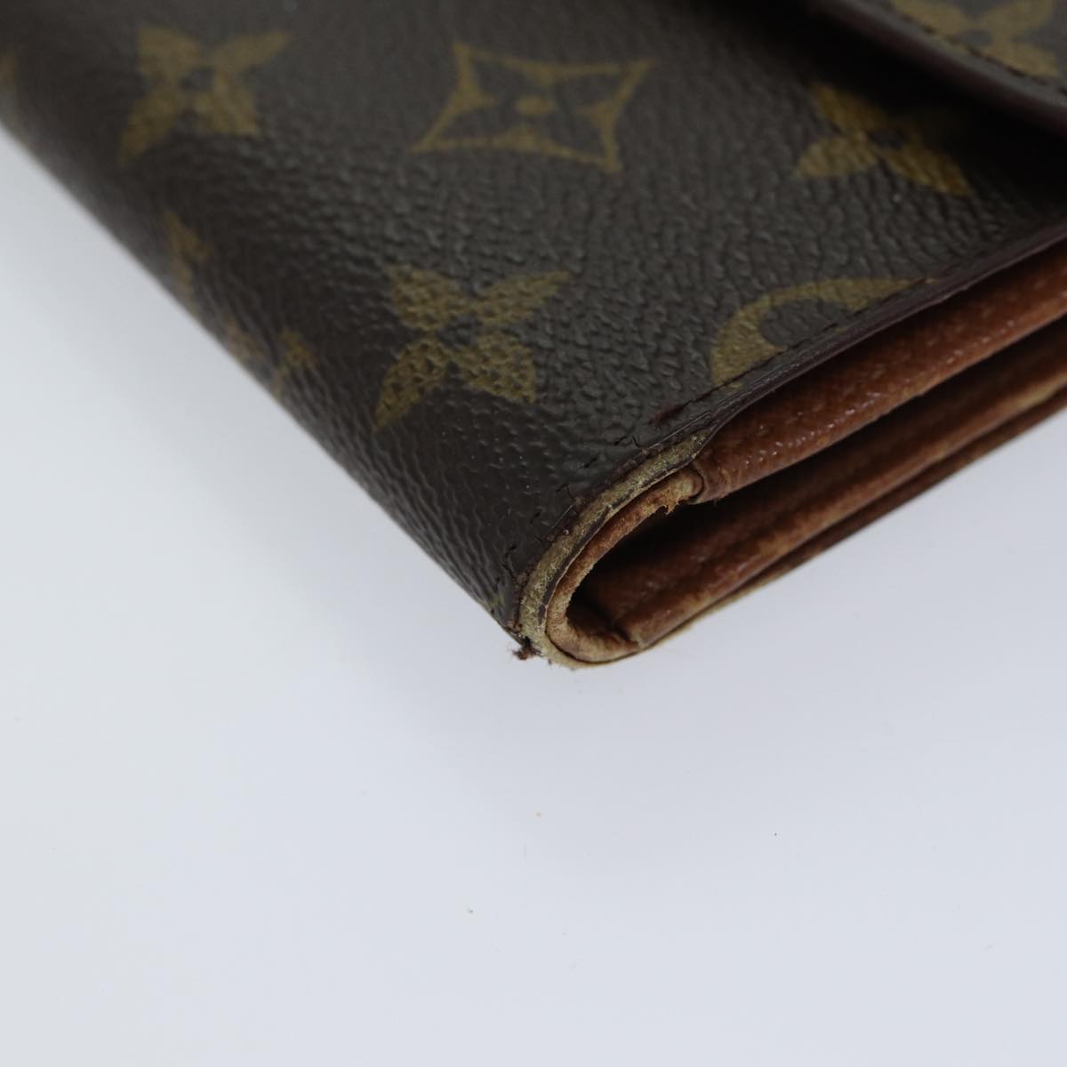 LOUIS VUITTON Monogram Porte Tresor Etui Papie Wallet M61202 LV 70690