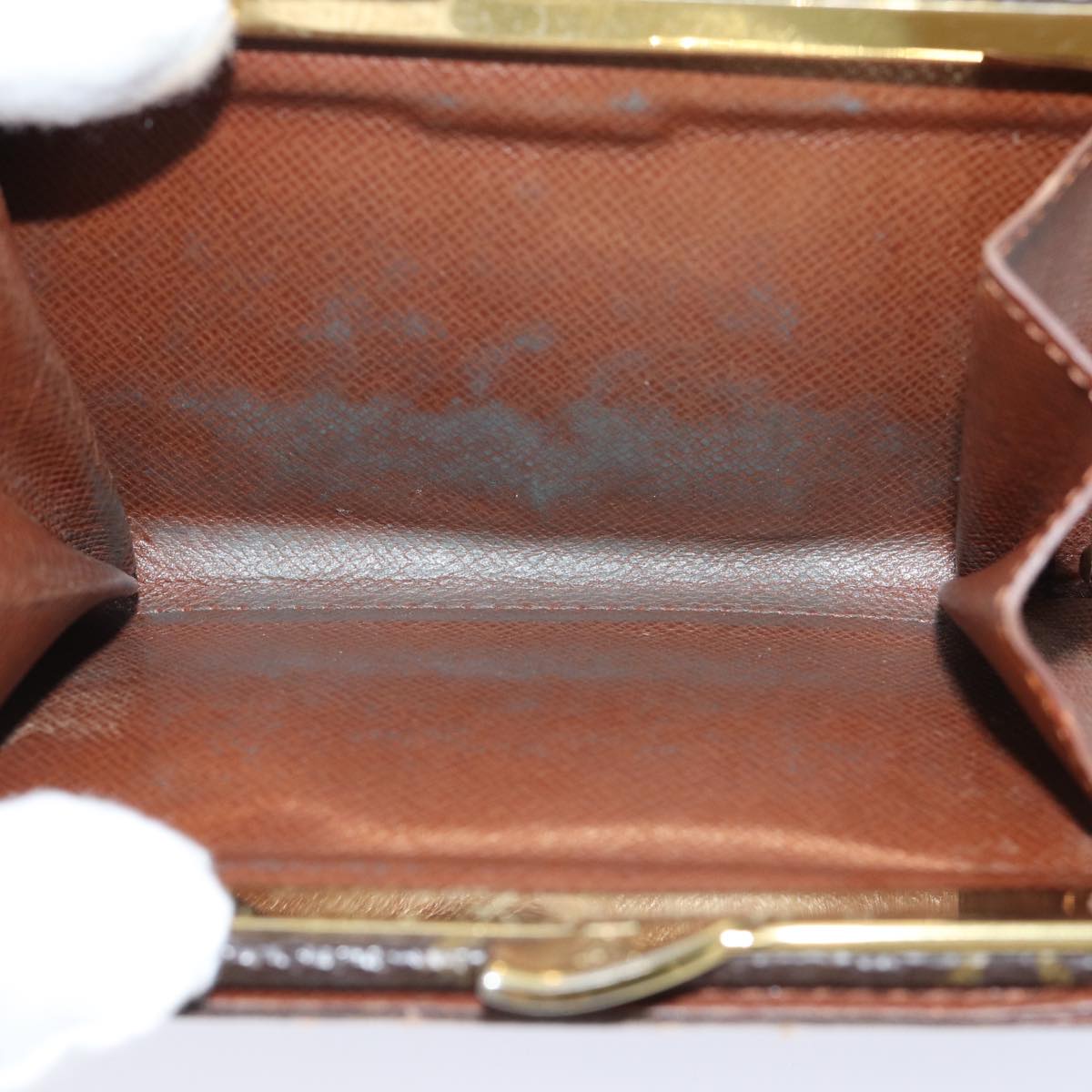 LOUIS VUITTON Monogram Porte Monnaie Billets Viennois Wallet M61663 70691