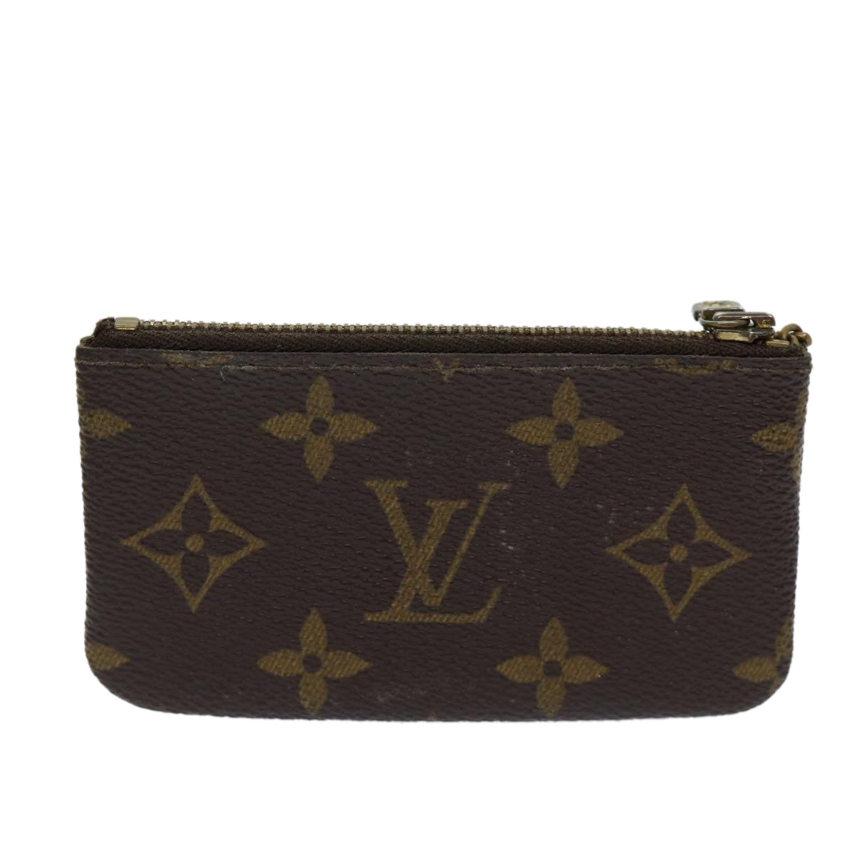 LOUIS VUITTON Monogram Pochette Cles Coin Purse M62650 LV 70693