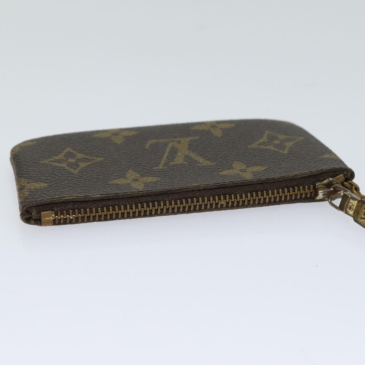 LOUIS VUITTON Monogram Pochette Cles Coin Purse M62650 LV 70693