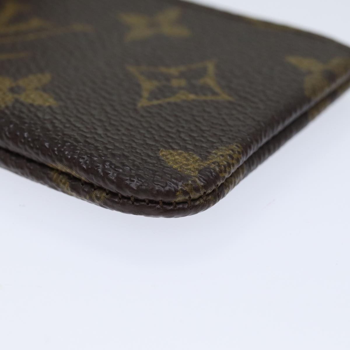 LOUIS VUITTON Monogram Pochette Cles Coin Purse M62650 LV 70693
