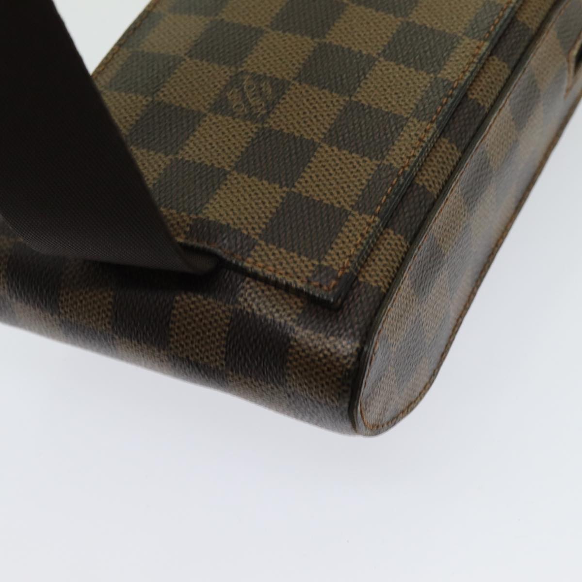 LOUIS VUITTON Damier Ebene Geronimos Shoulder Bag N51994 LV 70750