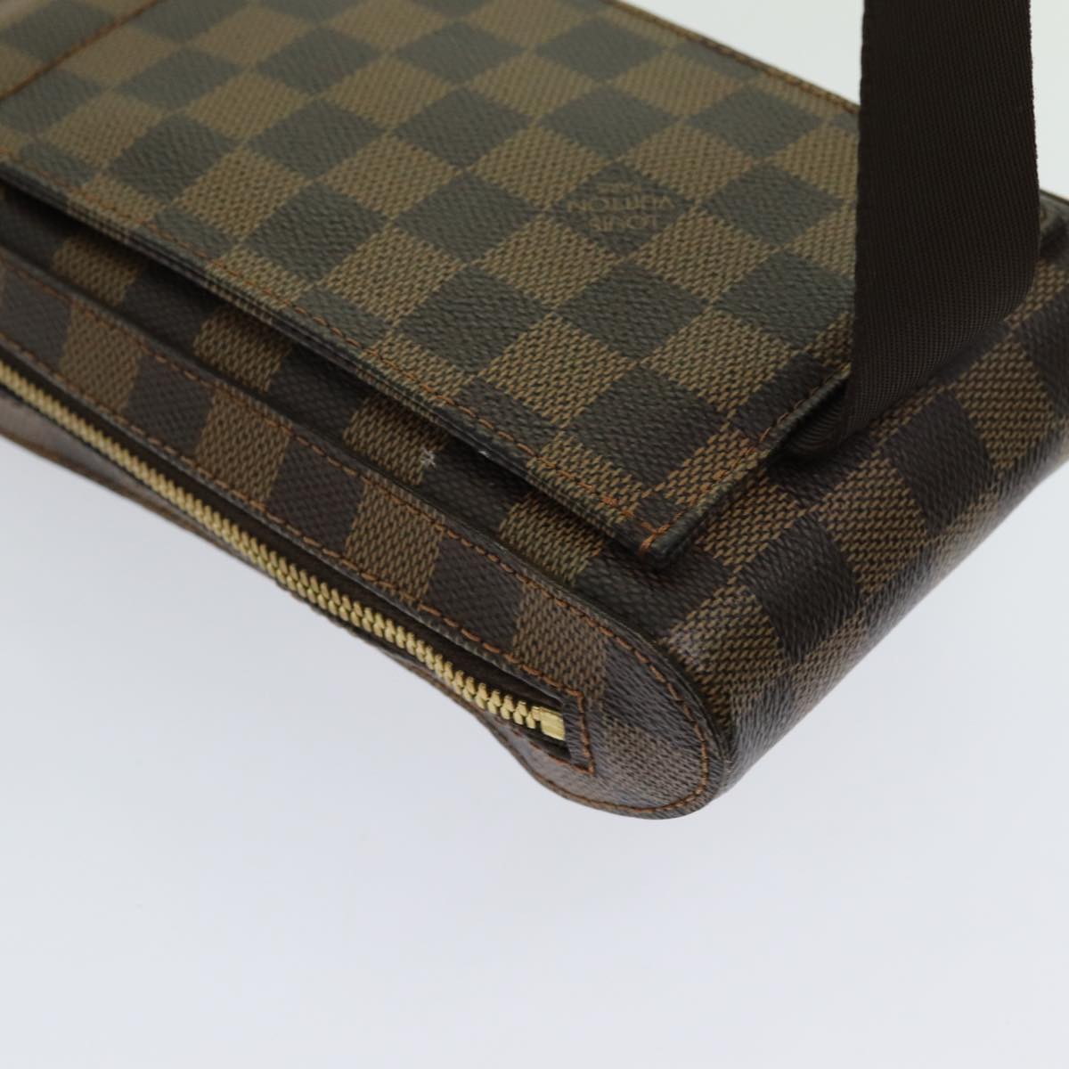 LOUIS VUITTON Damier Ebene Geronimos Shoulder Bag N51994 LV 70750