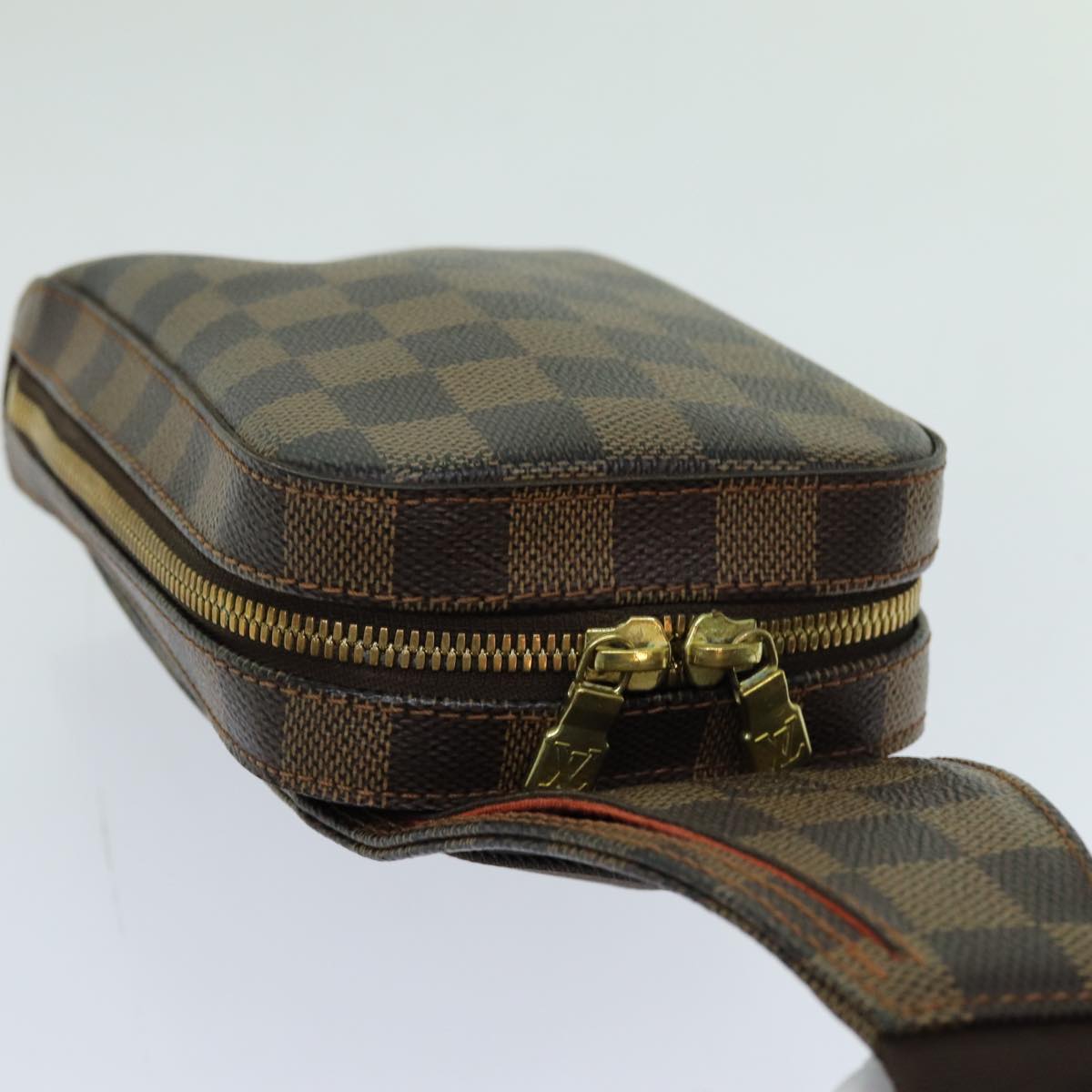 LOUIS VUITTON Damier Ebene Geronimos Shoulder Bag N51994 LV 70750