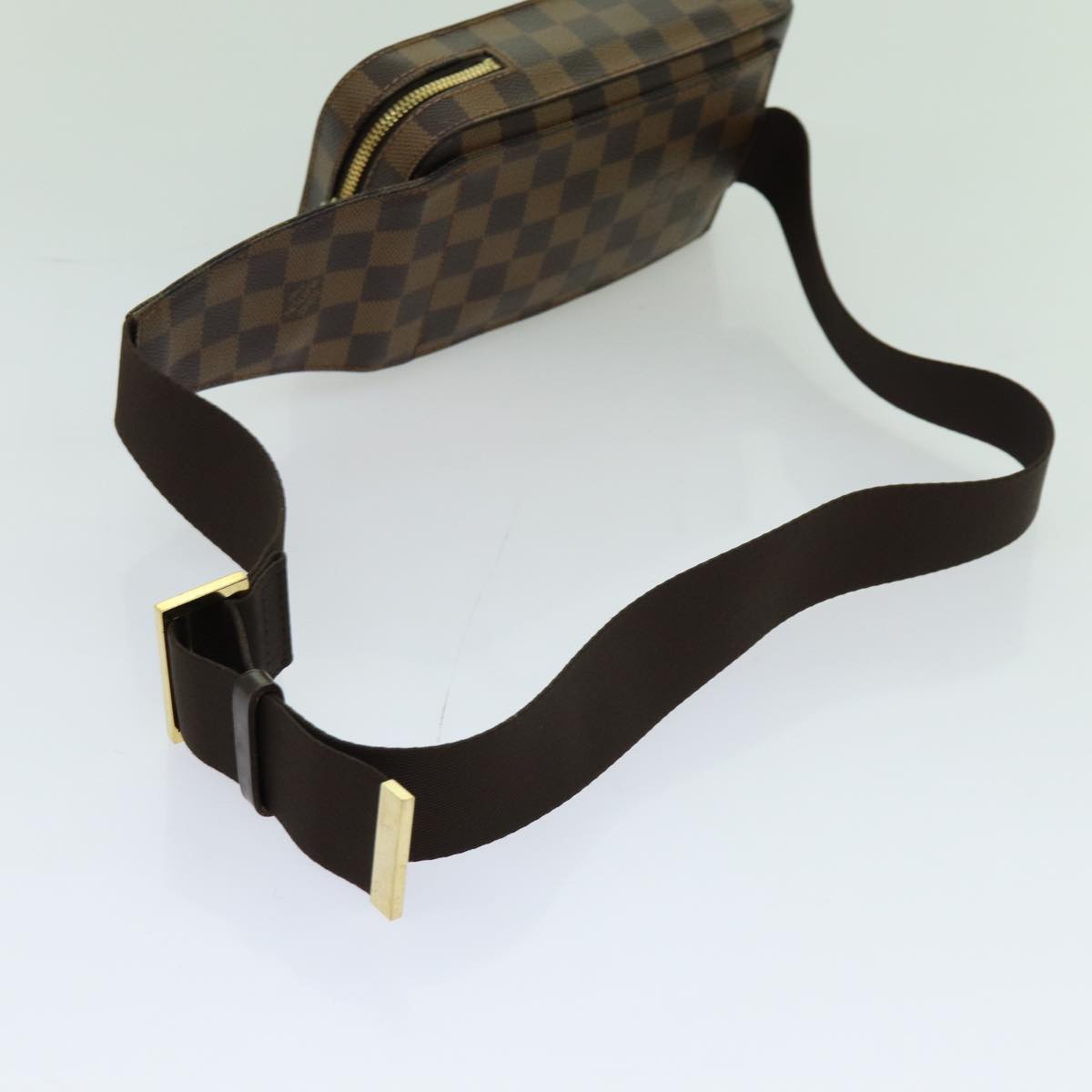 LOUIS VUITTON Damier Ebene Geronimos Shoulder Bag N51994 LV 70750
