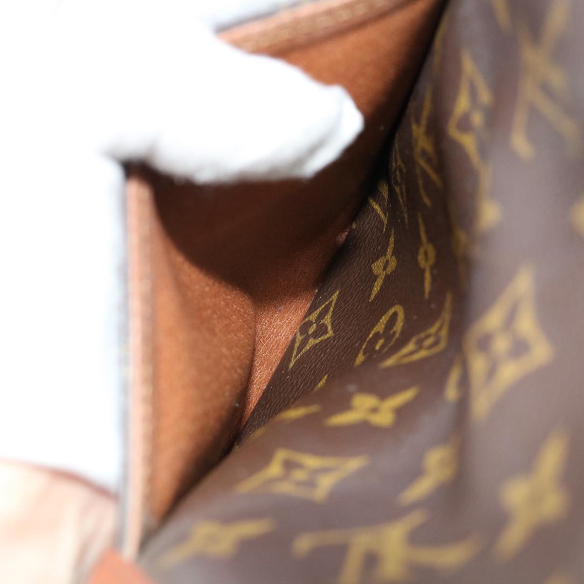 LOUIS VUITTON Monogram Sac Weekend PM Tote Bag M42425 LV 70751