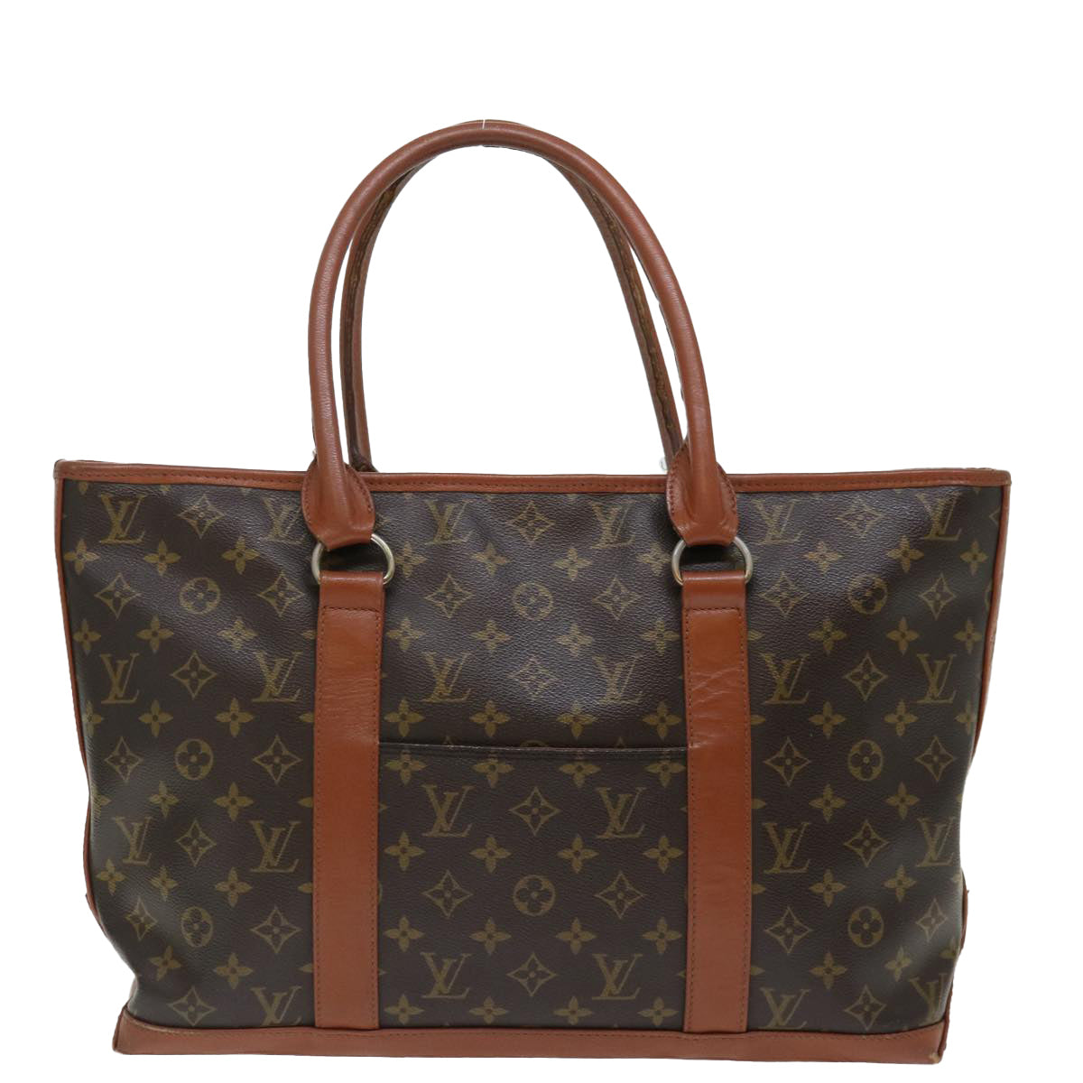 LOUIS VUITTON Monogram Sac Weekend PM Tote Bag M42425 LV 70751