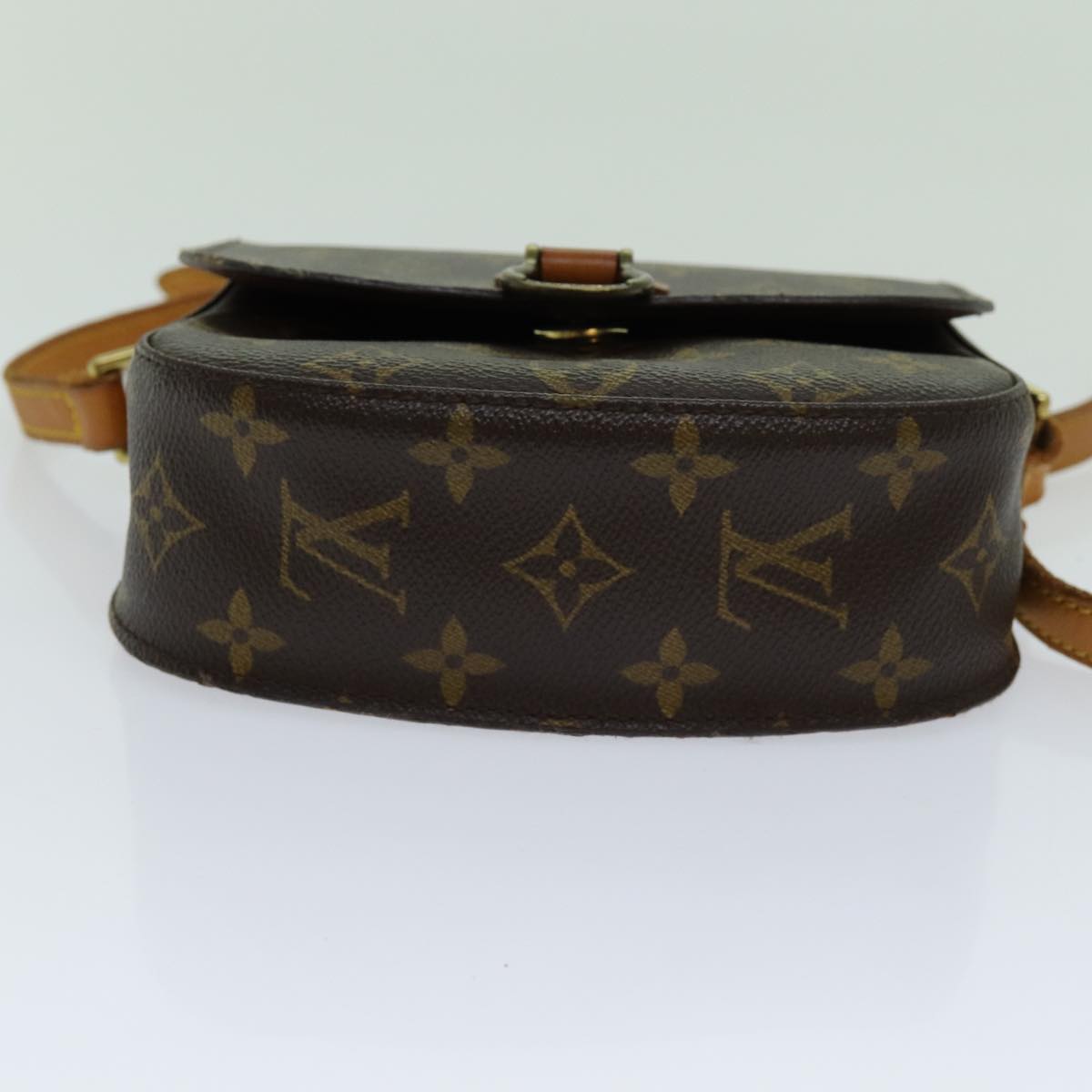 LOUIS VUITTON Monogram Saint Cloud PM Shoulder Bag M51244 LV 70755