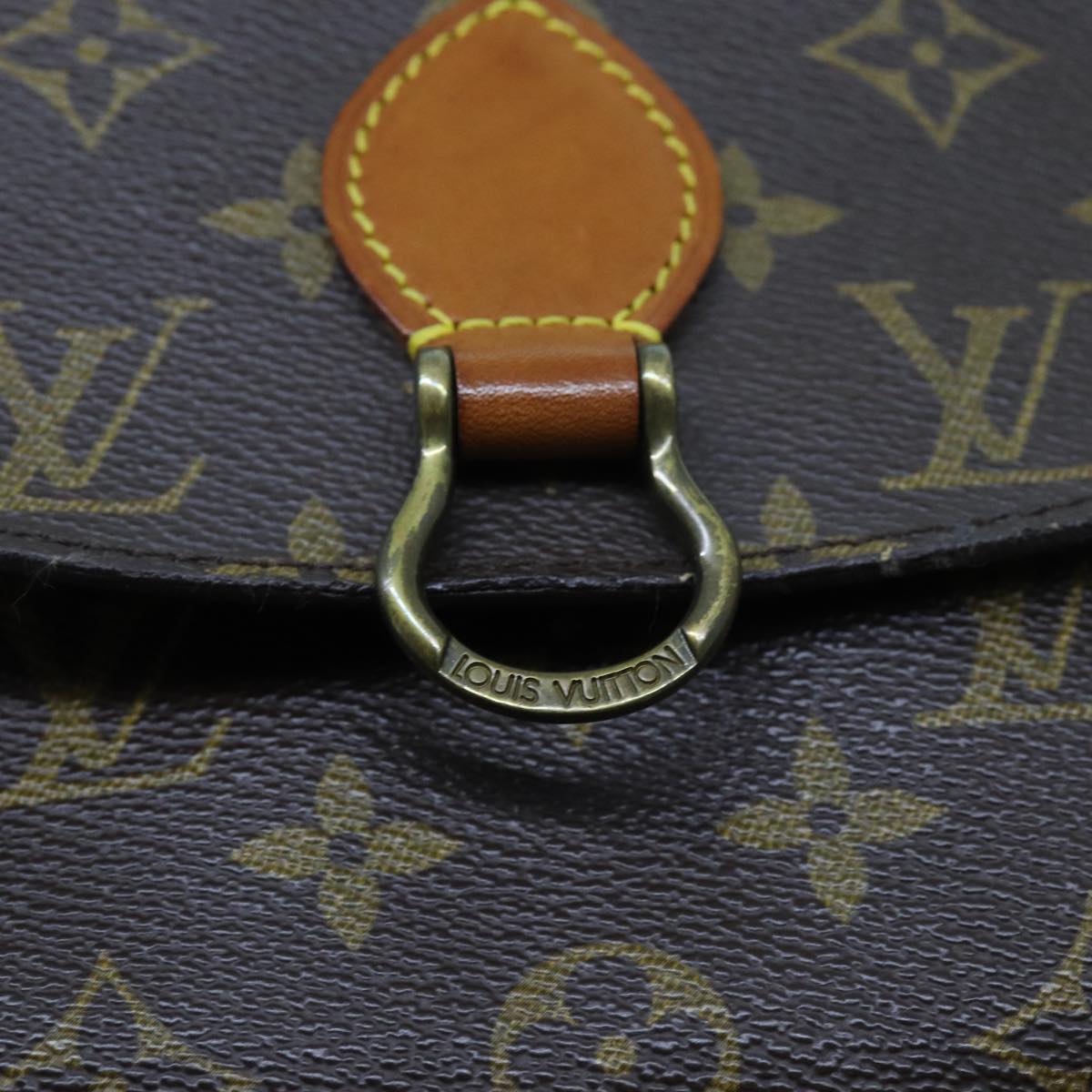 LOUIS VUITTON Monogram Saint Cloud PM Shoulder Bag M51244 LV 70755