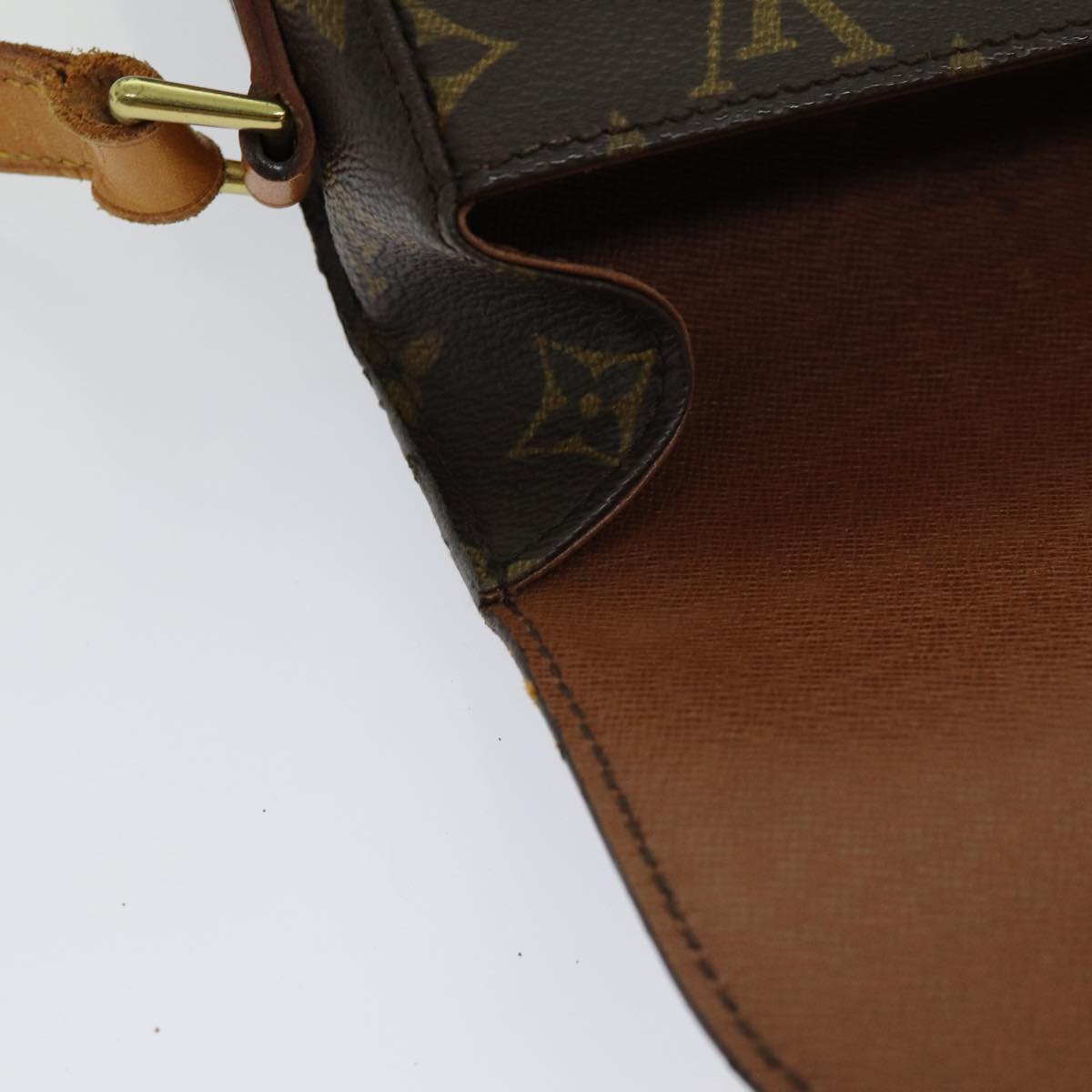 LOUIS VUITTON Monogram Saint Cloud PM Shoulder Bag M51244 LV 70755