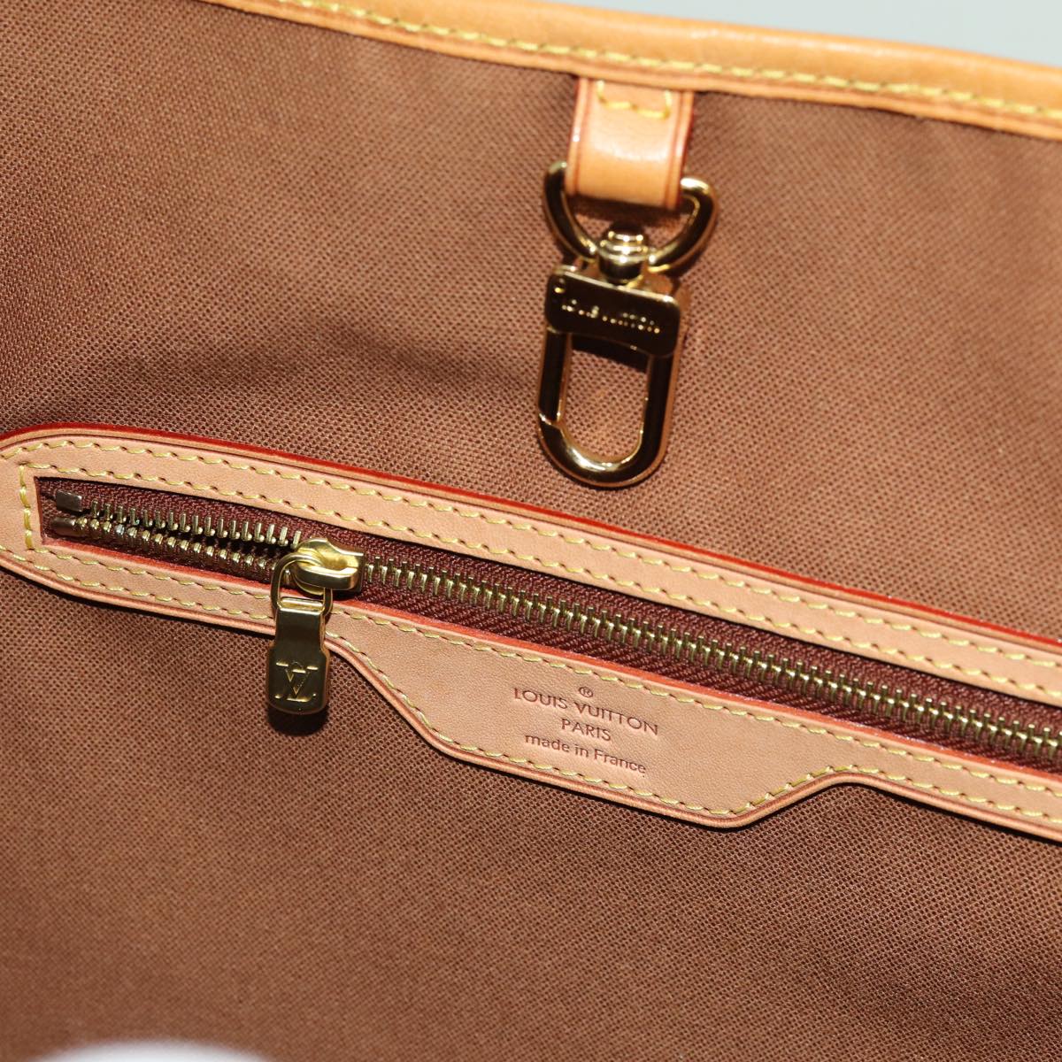 LOUIS VUITTON Monogram Batignolles Vertical Tote Bag M51153 LV 70759A