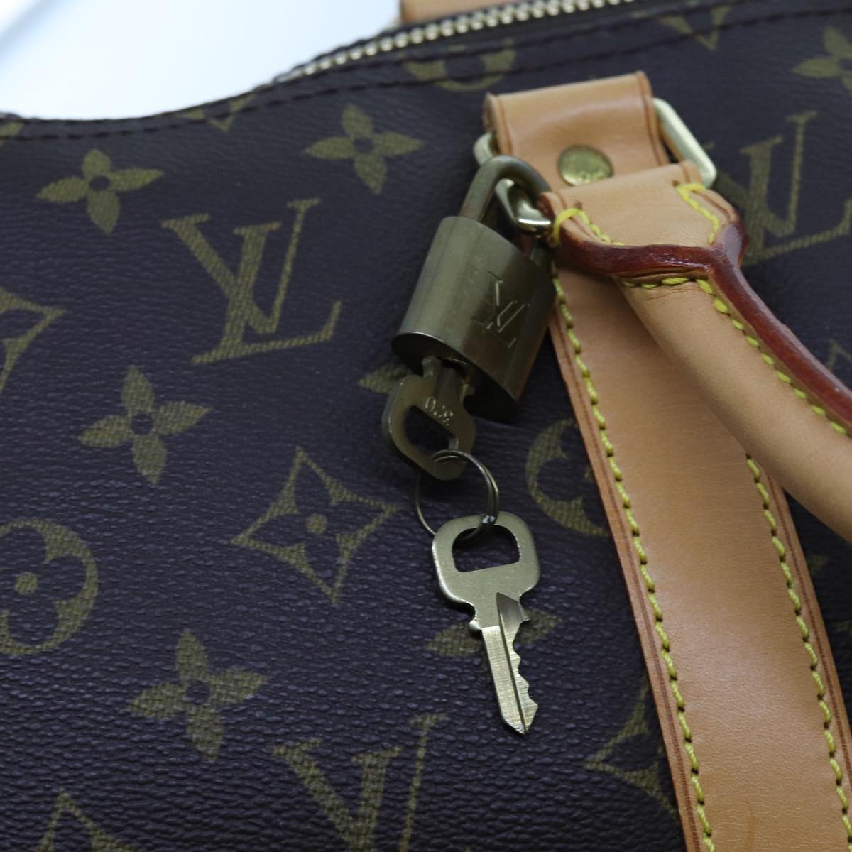 LOUIS VUITTON Monogram Keepall Bandouliere 50 Boston Bag M41416 LV 70761A