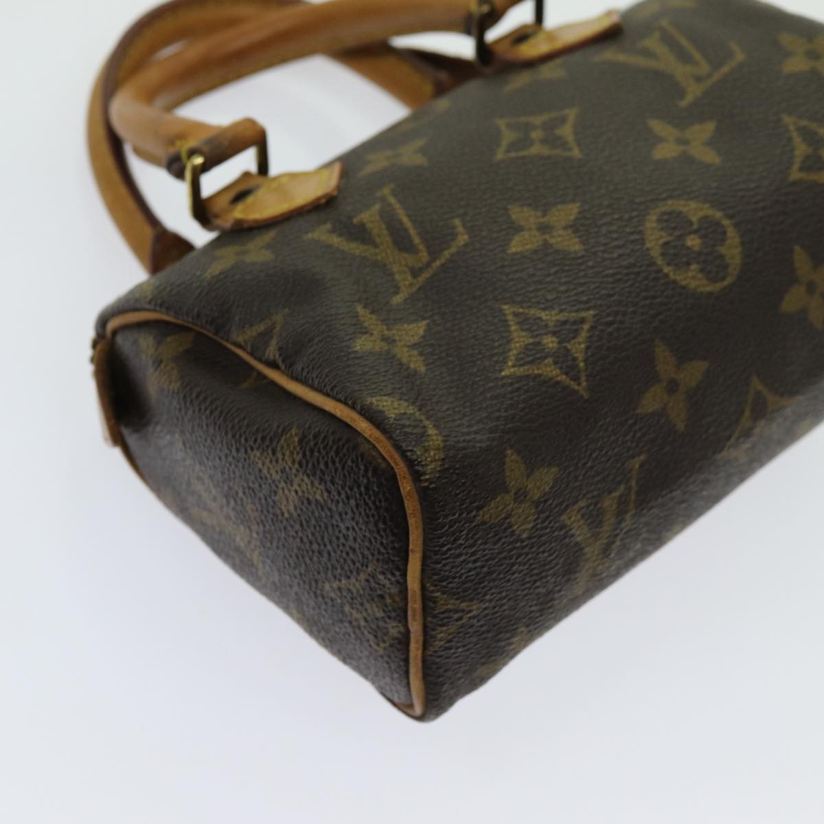 LOUIS VUITTON Monogram Mini Speedy Hand Bag M41534 LV 70766