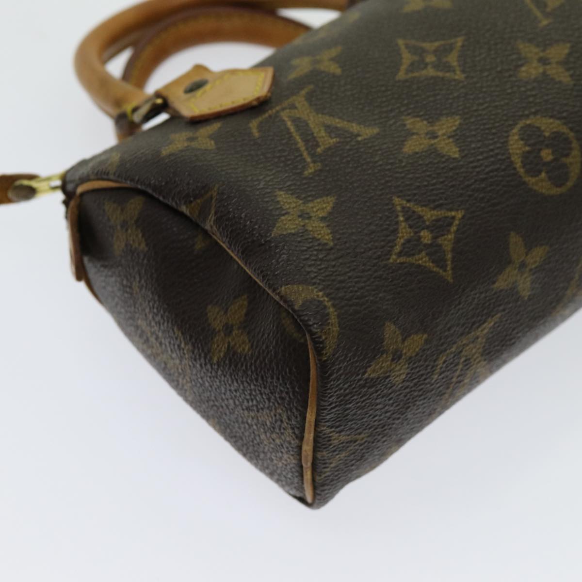 LOUIS VUITTON Monogram Mini Speedy Hand Bag M41534 LV 70766
