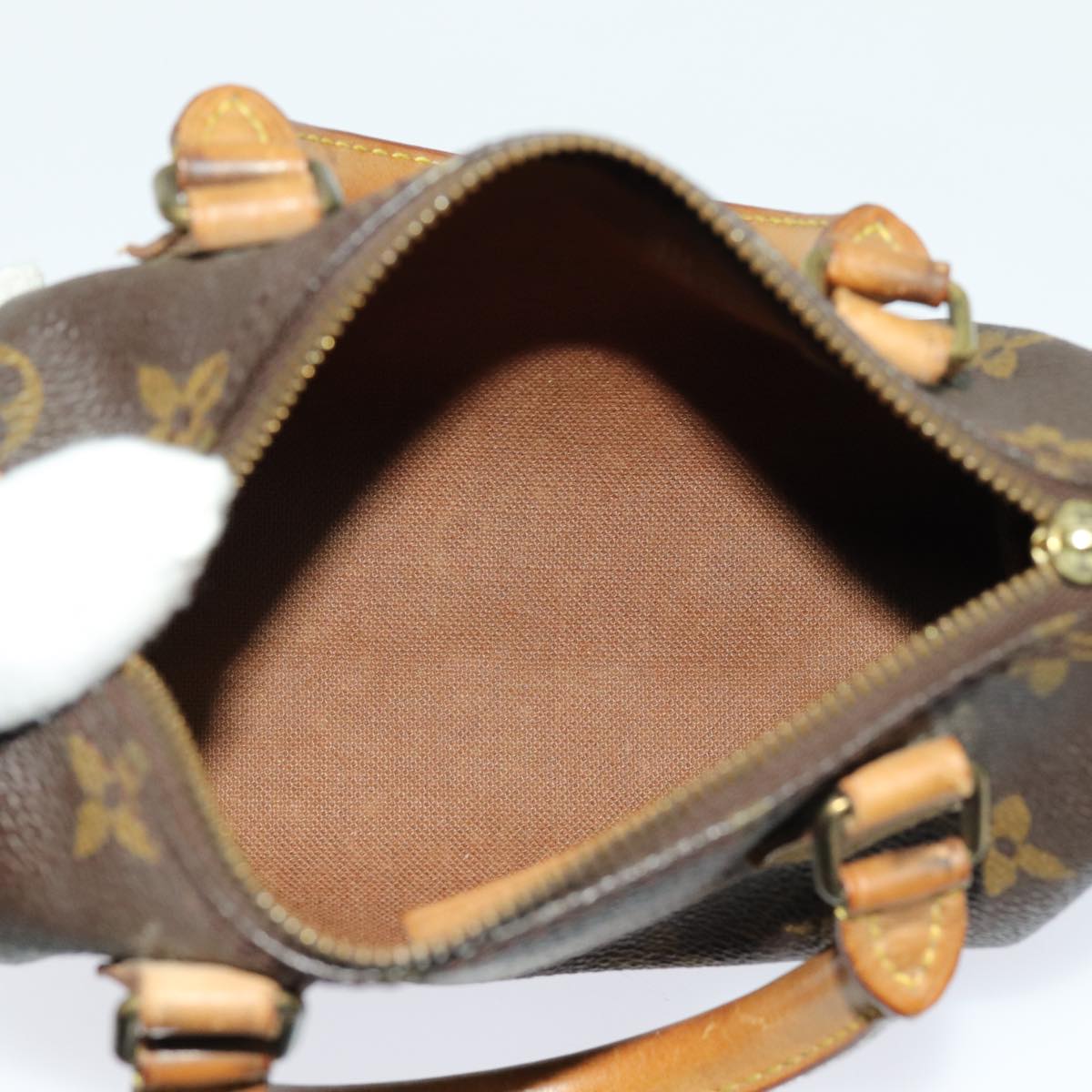 LOUIS VUITTON Monogram Mini Speedy Hand Bag M41534 LV 70766
